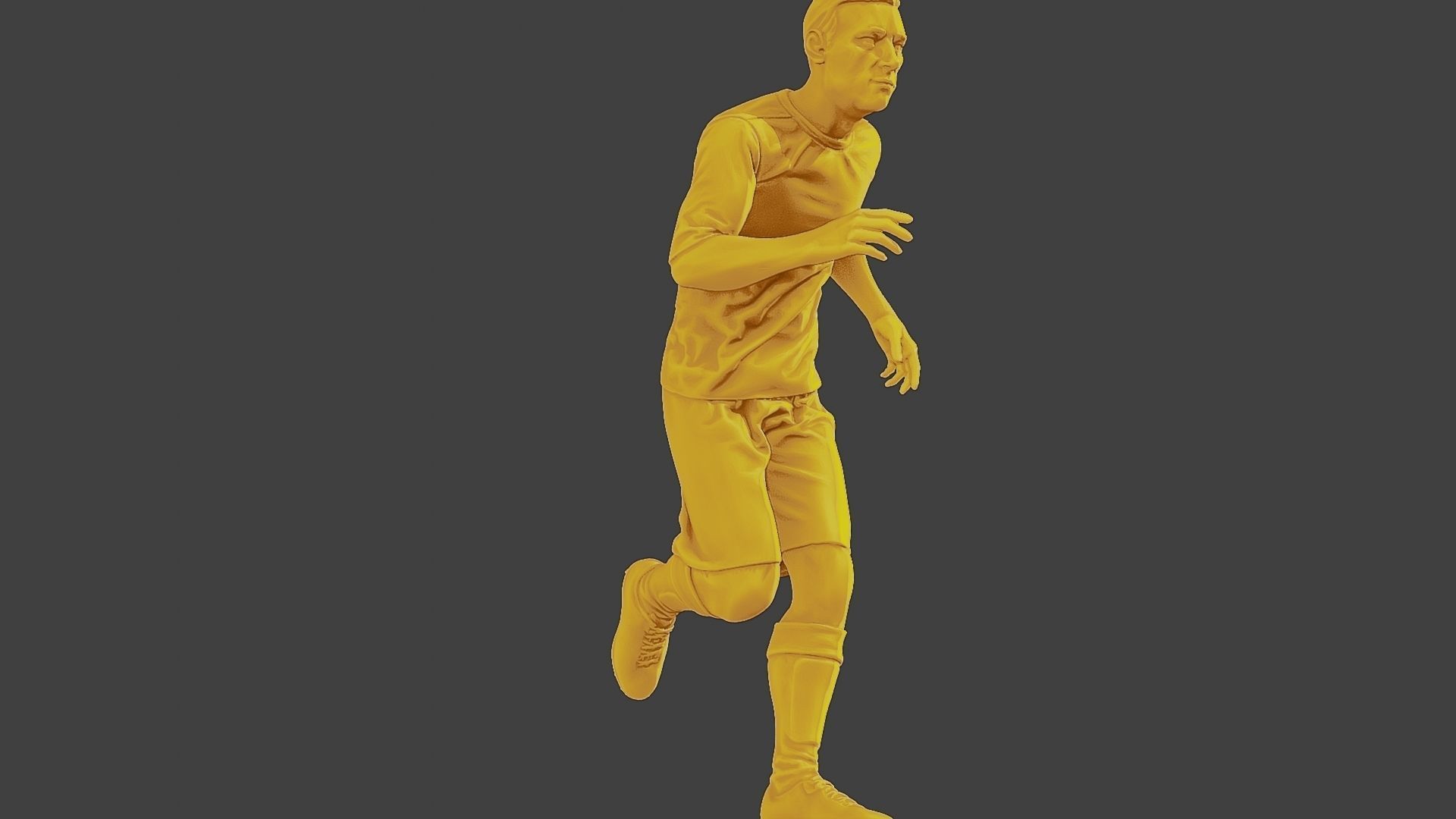 Soccer Player SP 038 3D print model_13