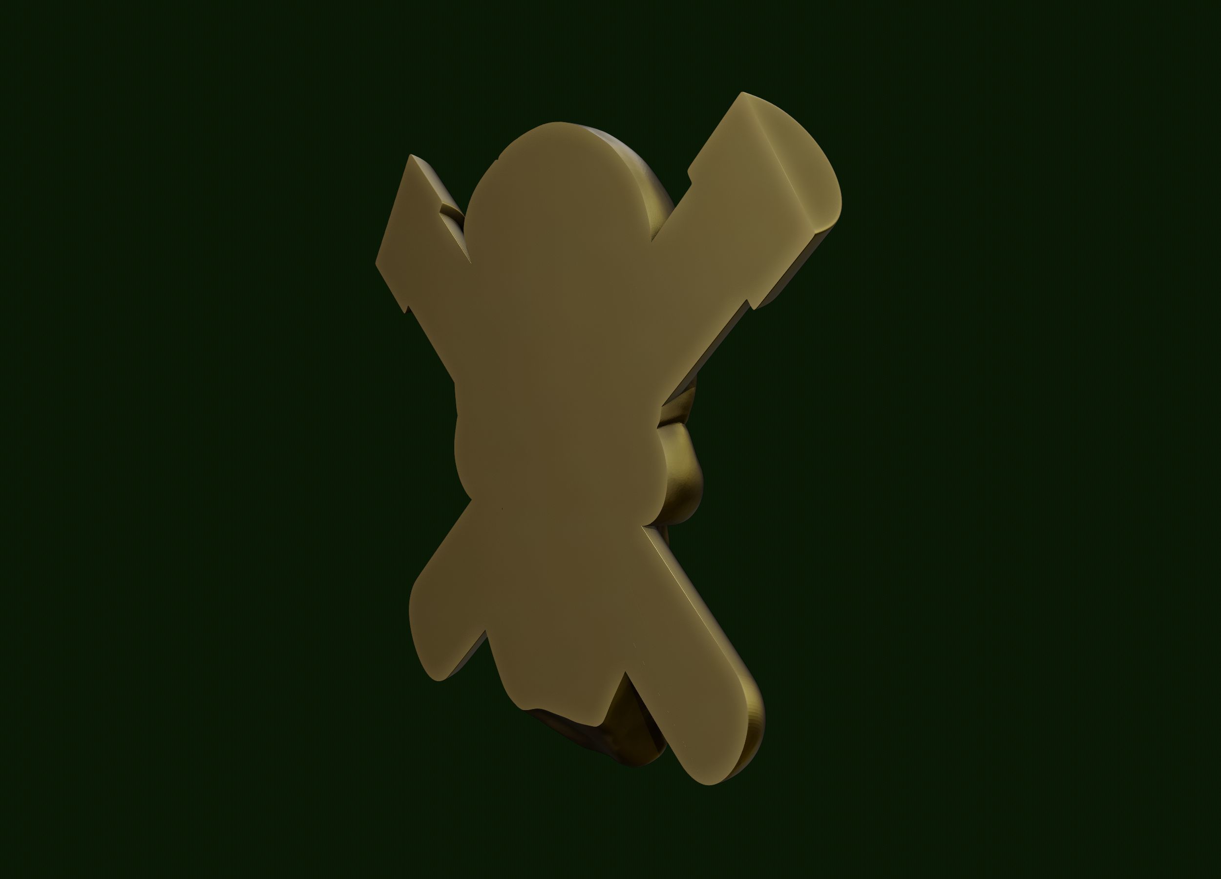 Skull Biohazard Relief 3D print model_5