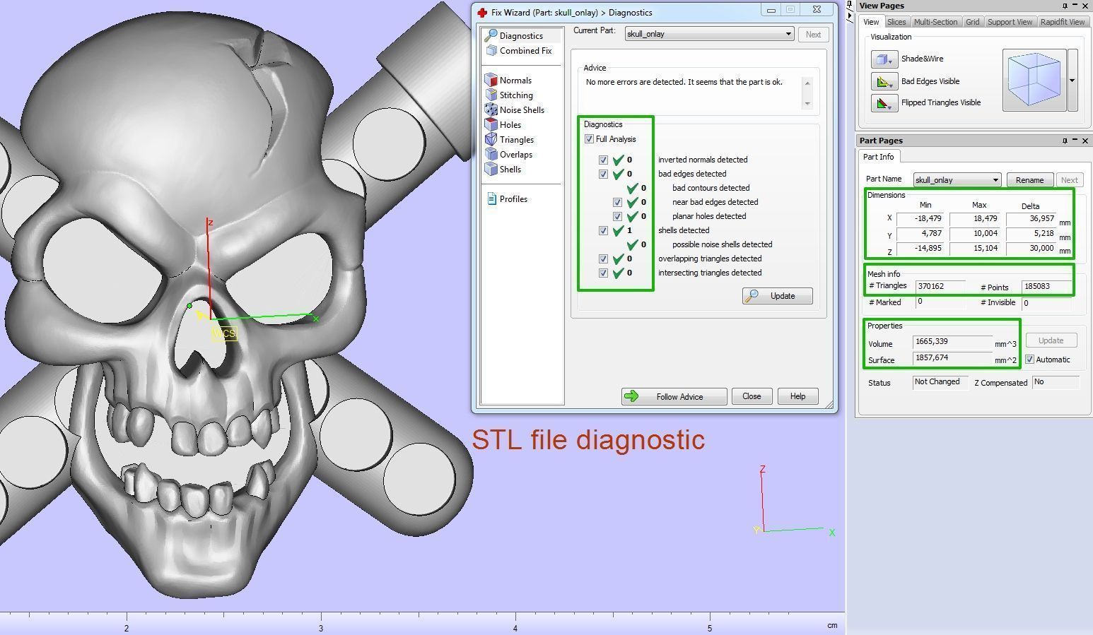 Skull Biohazard Relief 3D print model_23