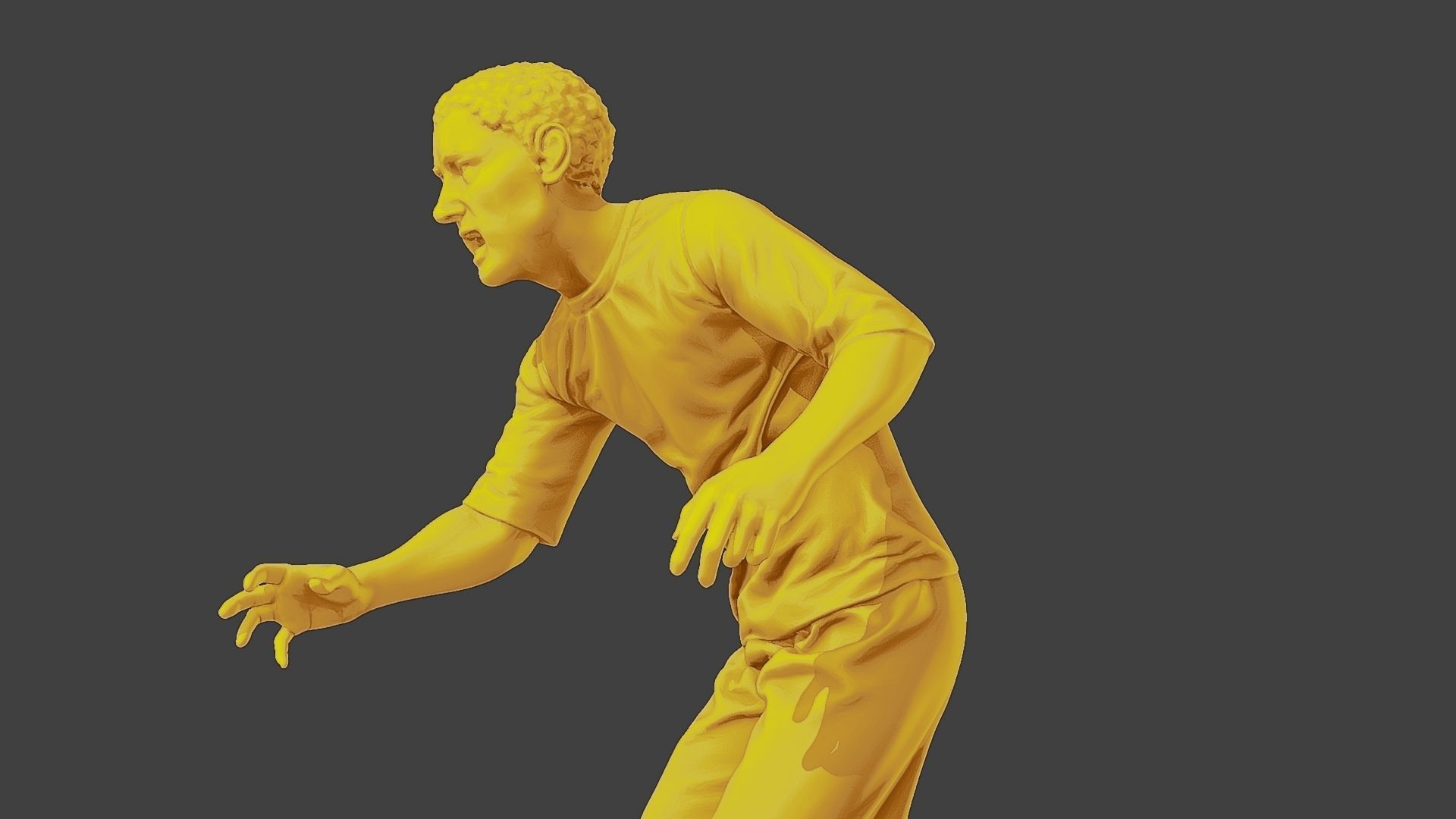 Soccer Player SP 039 3D print model_17
