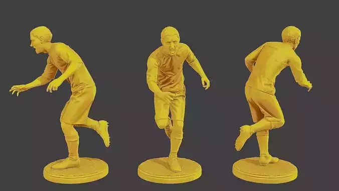 Soccer Player SP 039 3D print model