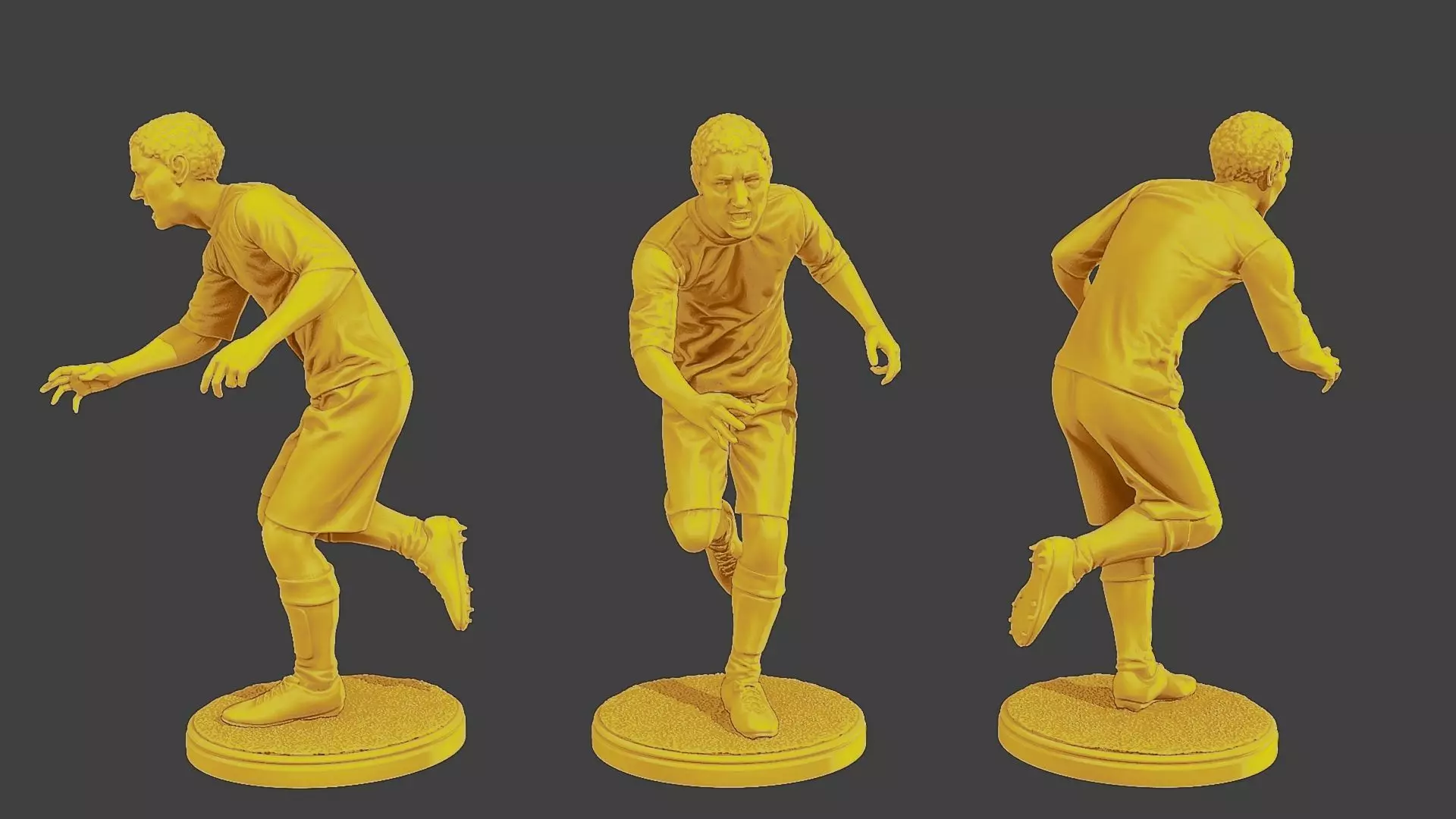 Soccer Player SP 039 3D print model_0