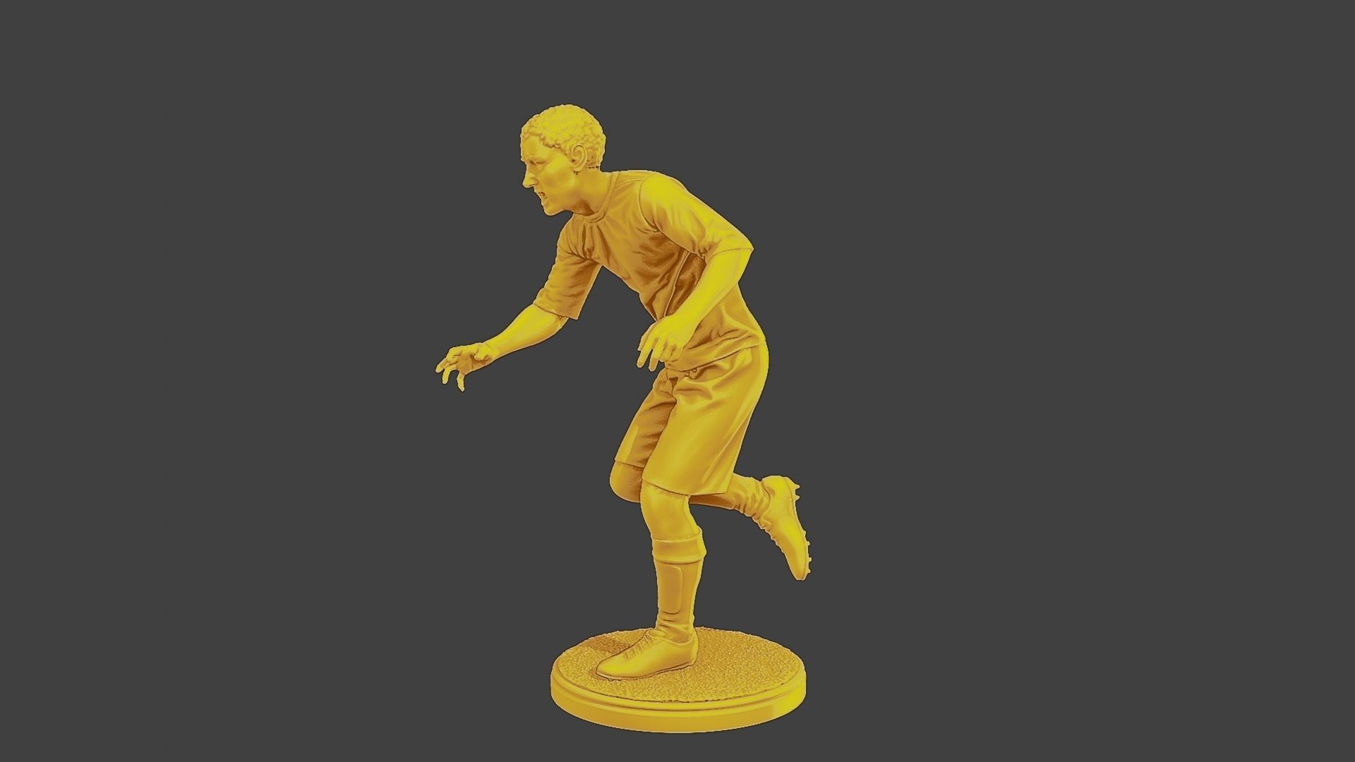Soccer Player SP 039 3D print model_3