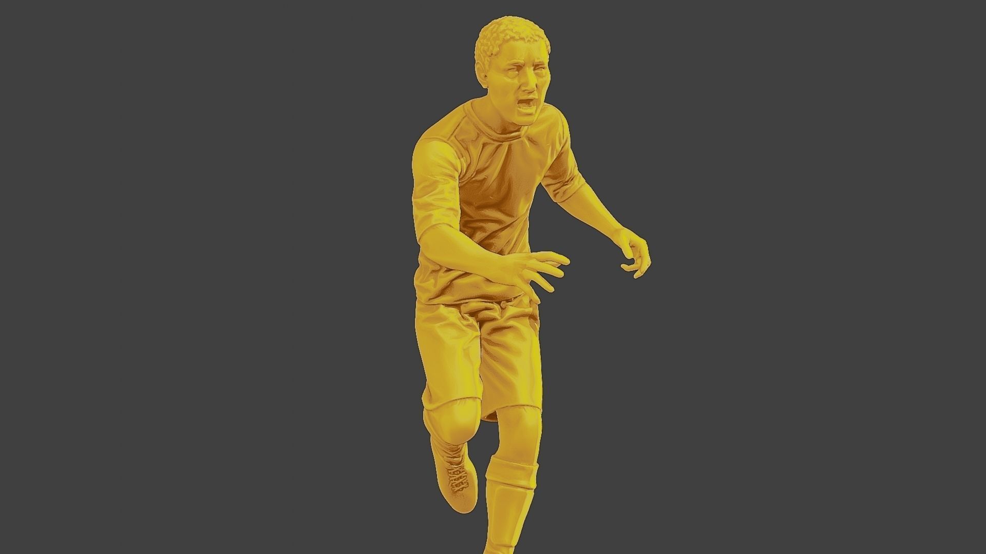 Soccer Player SP 039 3D print model_28