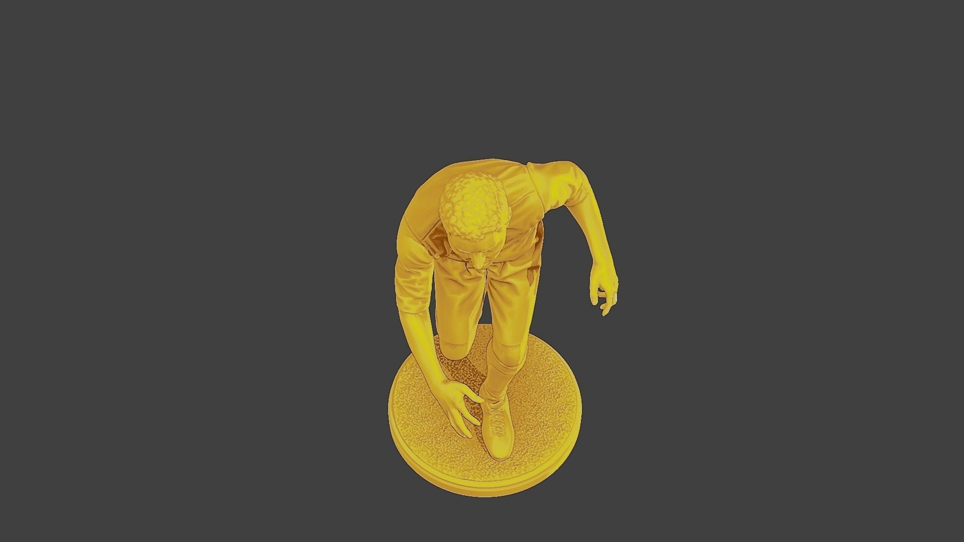 Soccer Player SP 039 3D print model_14