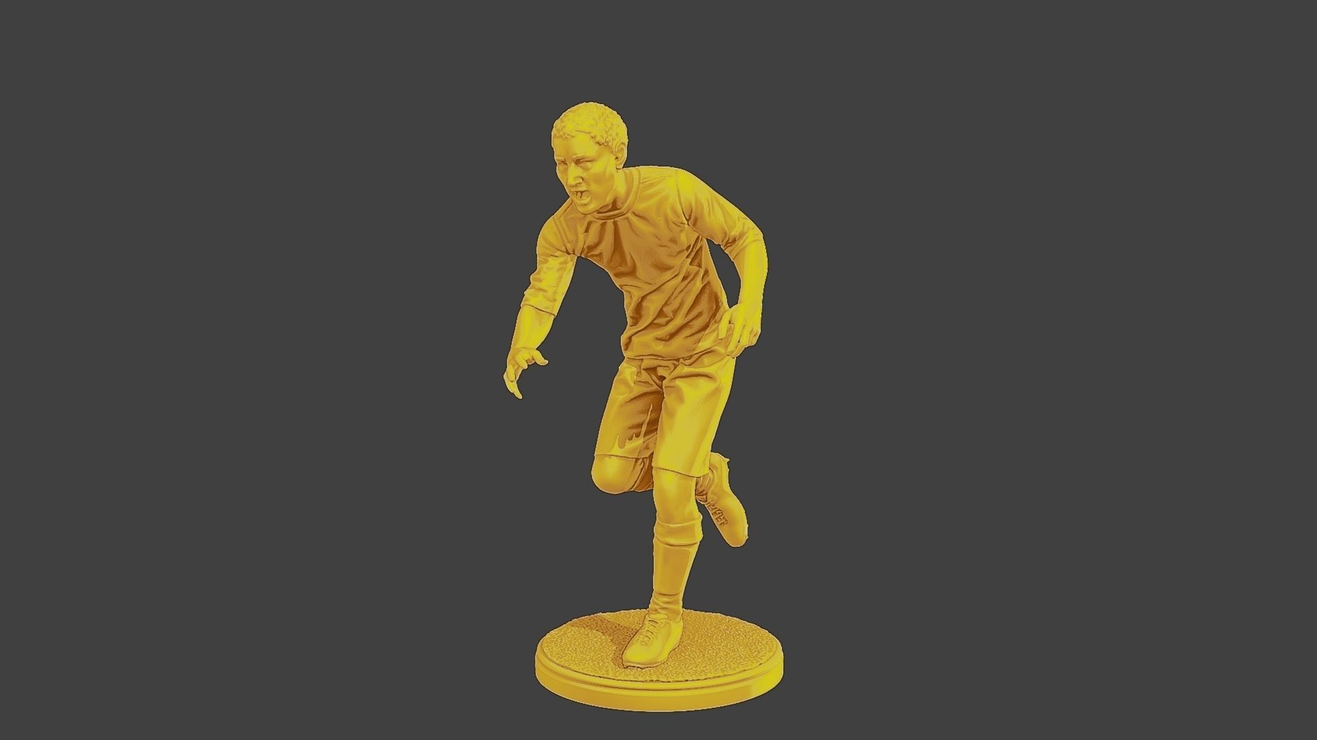 Soccer Player SP 039 3D print model_2
