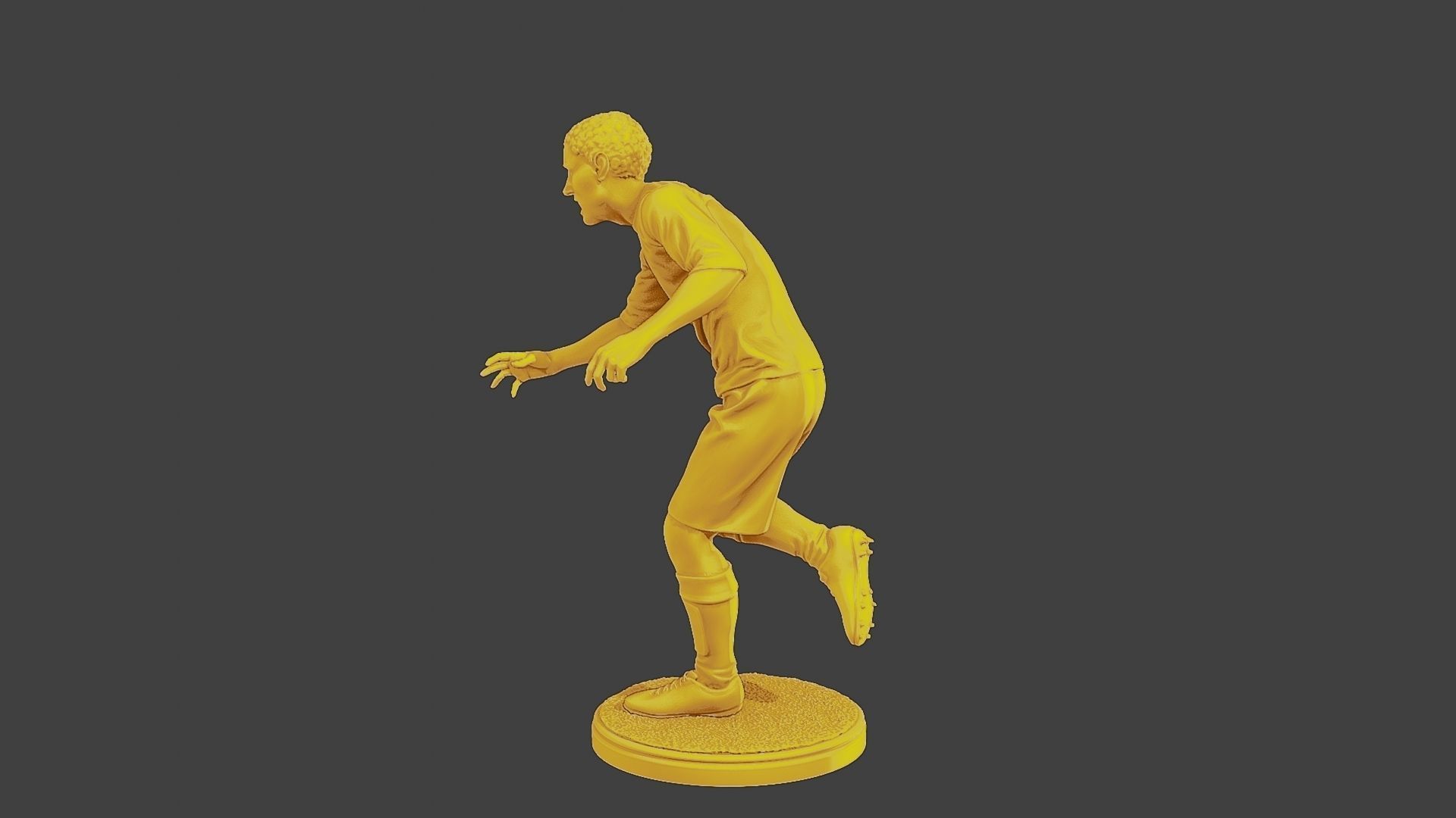 Soccer Player SP 039 3D print model_4