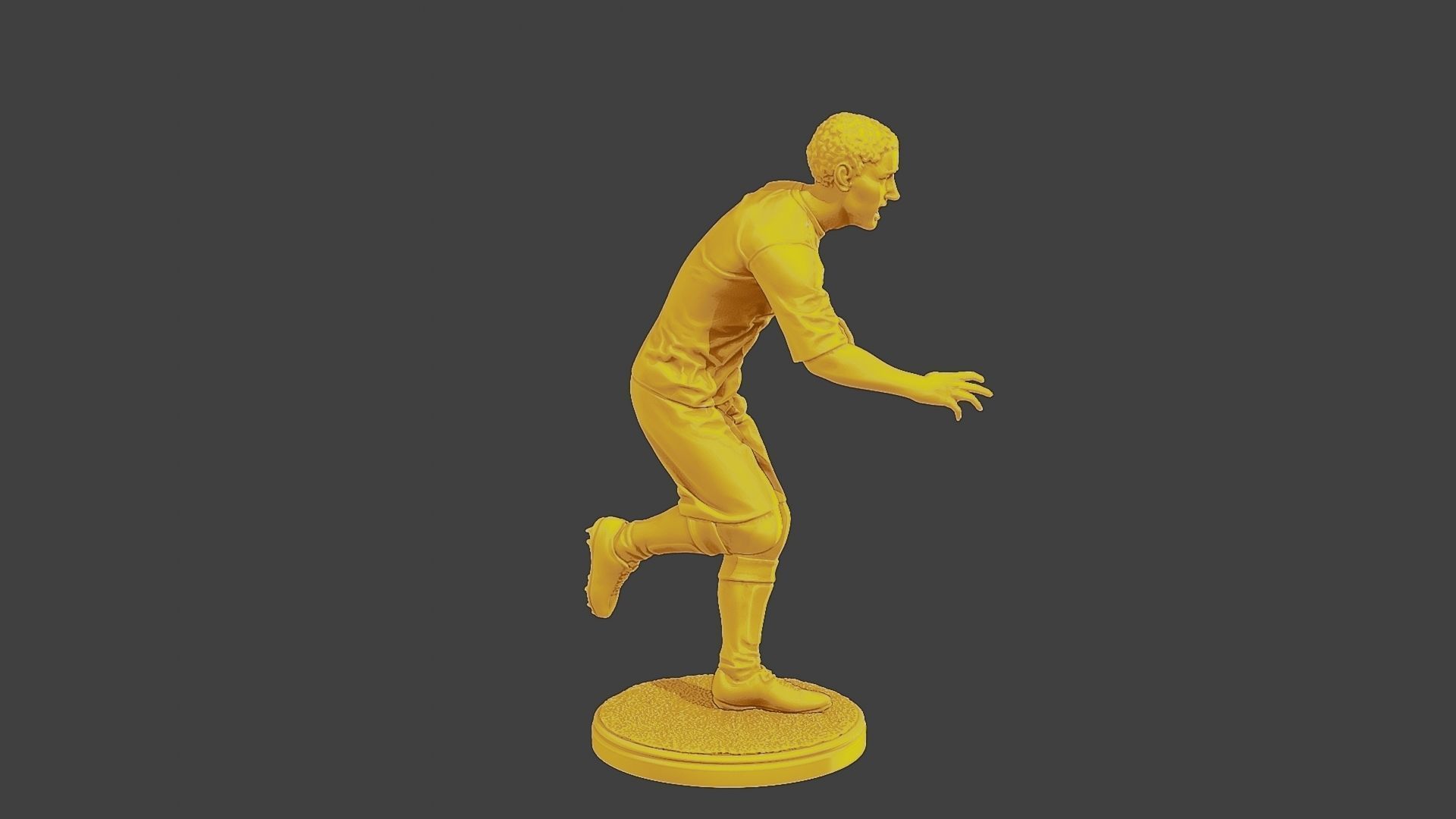 Soccer Player SP 039 3D print model_9