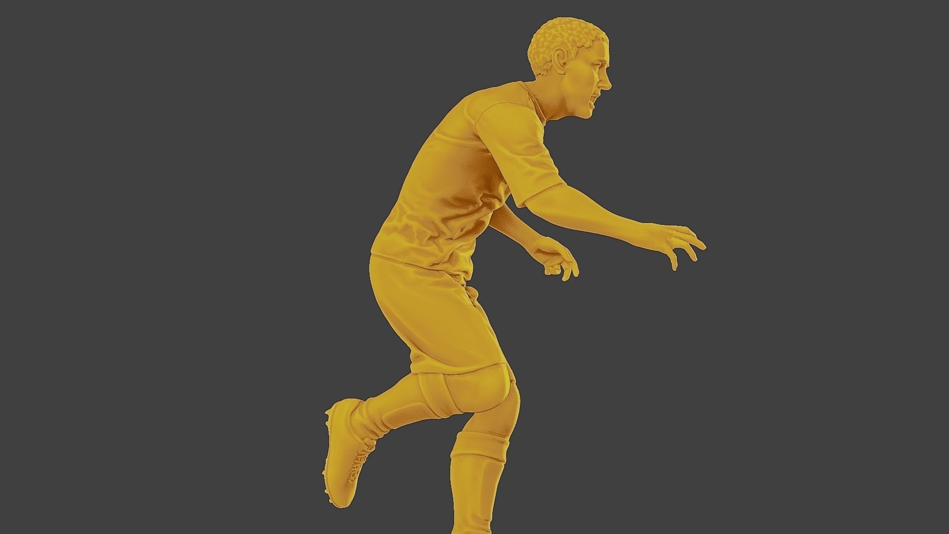 Soccer Player SP 039 3D print model_29