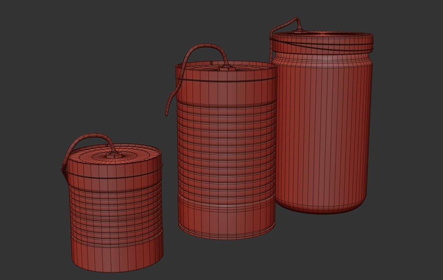 3D model Tin Grenade Bomb Pack VR / AR / low-poly | CGTrader