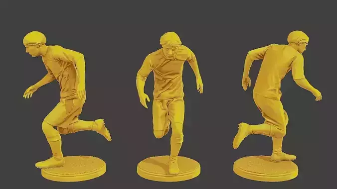 Soccer Player SP 040 3D print model