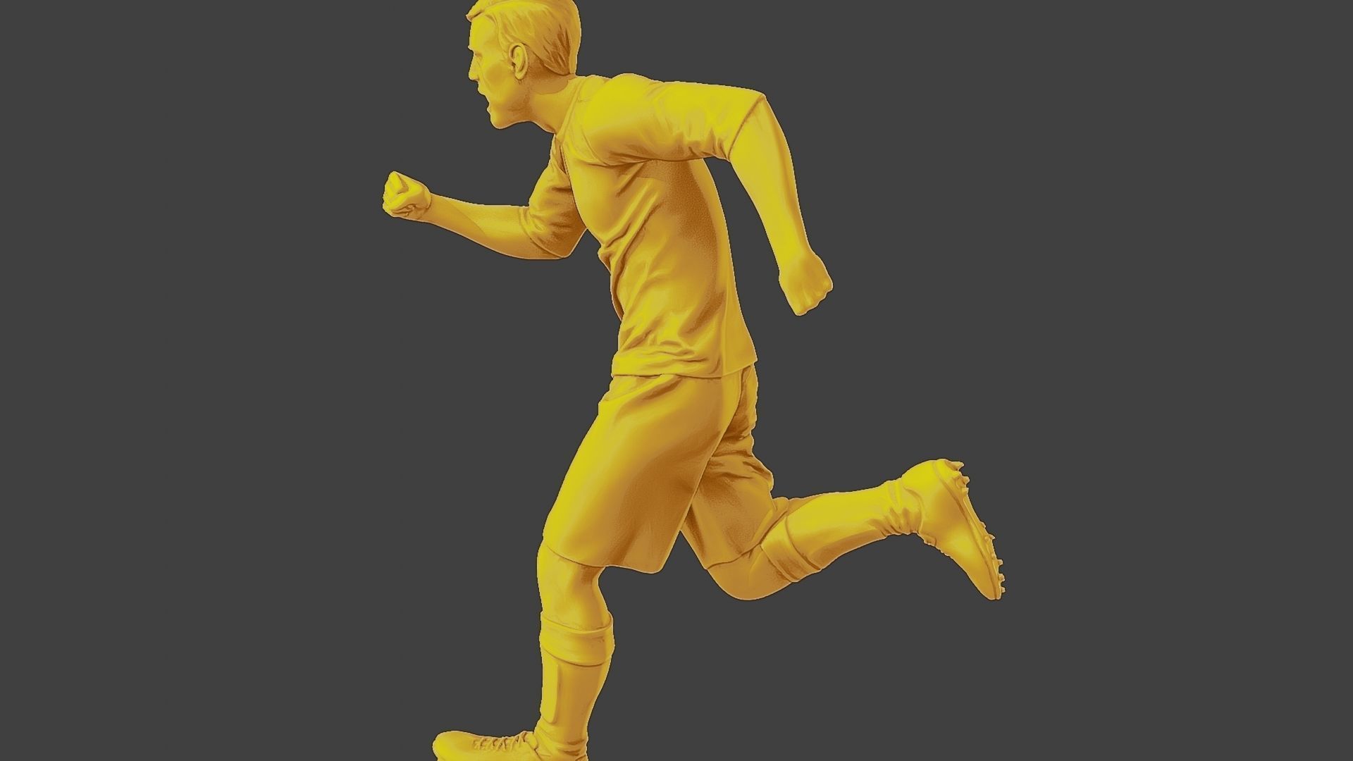 Soccer Player SP 041 3D print model_26