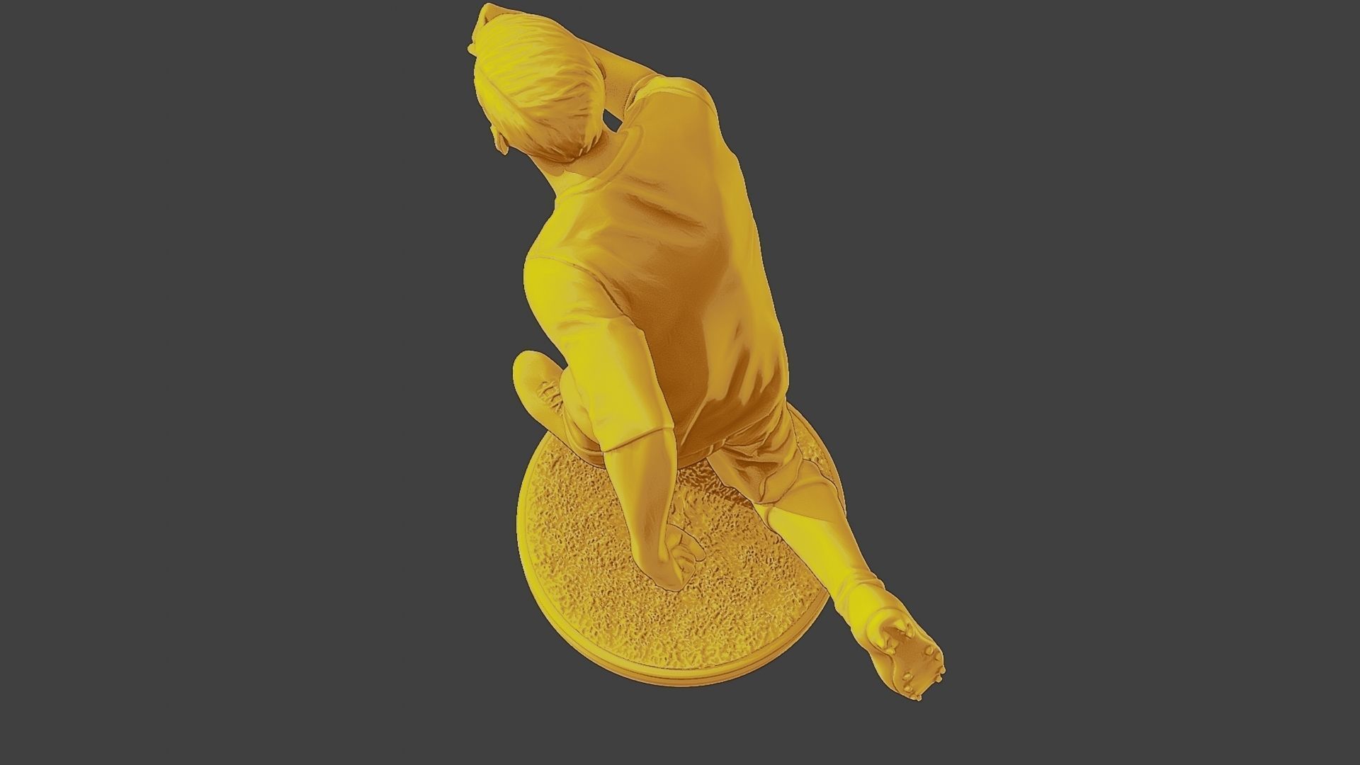 Soccer Player SP 041 3D print model_16