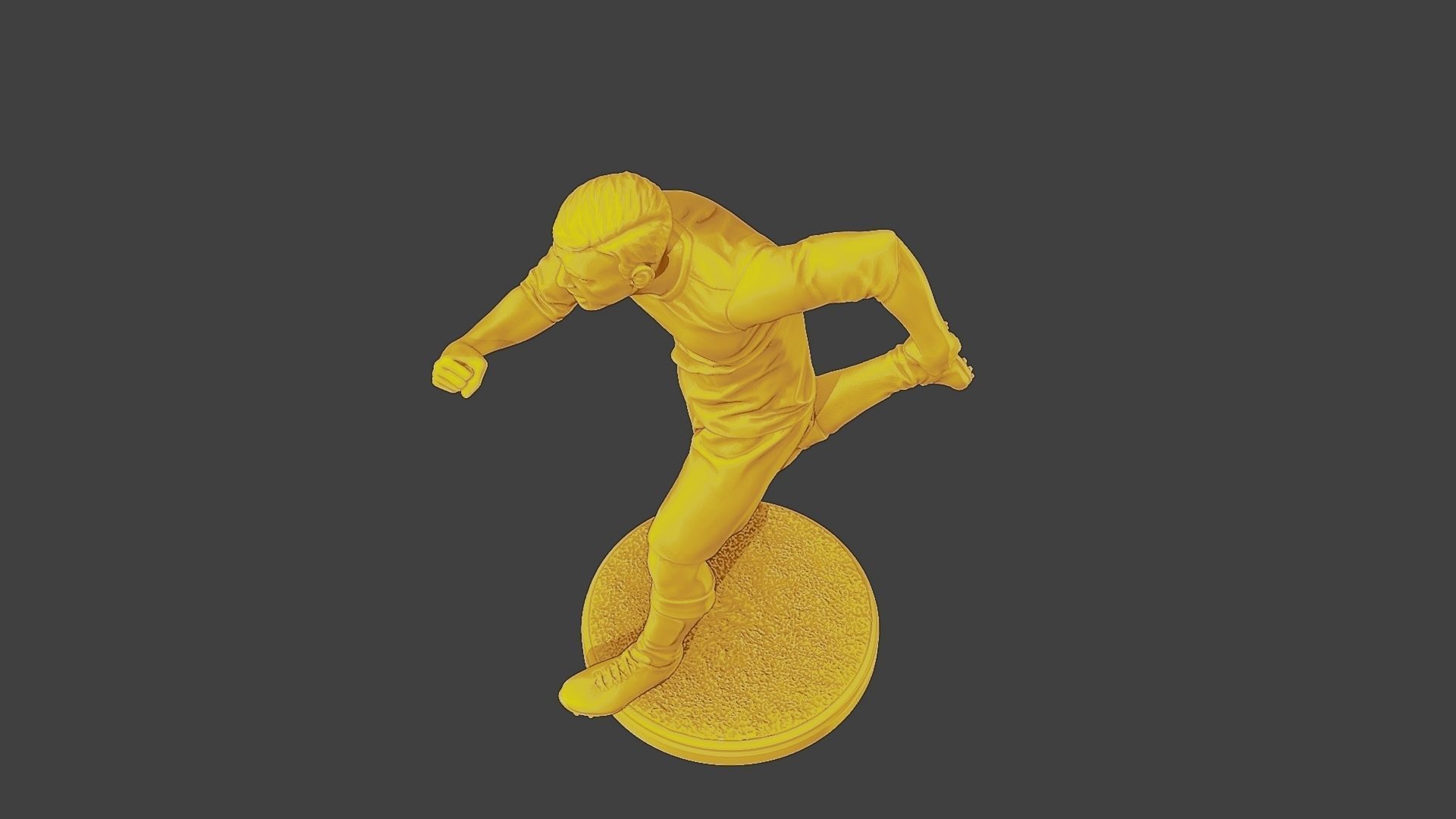 Soccer Player SP 041 3D print model_15
