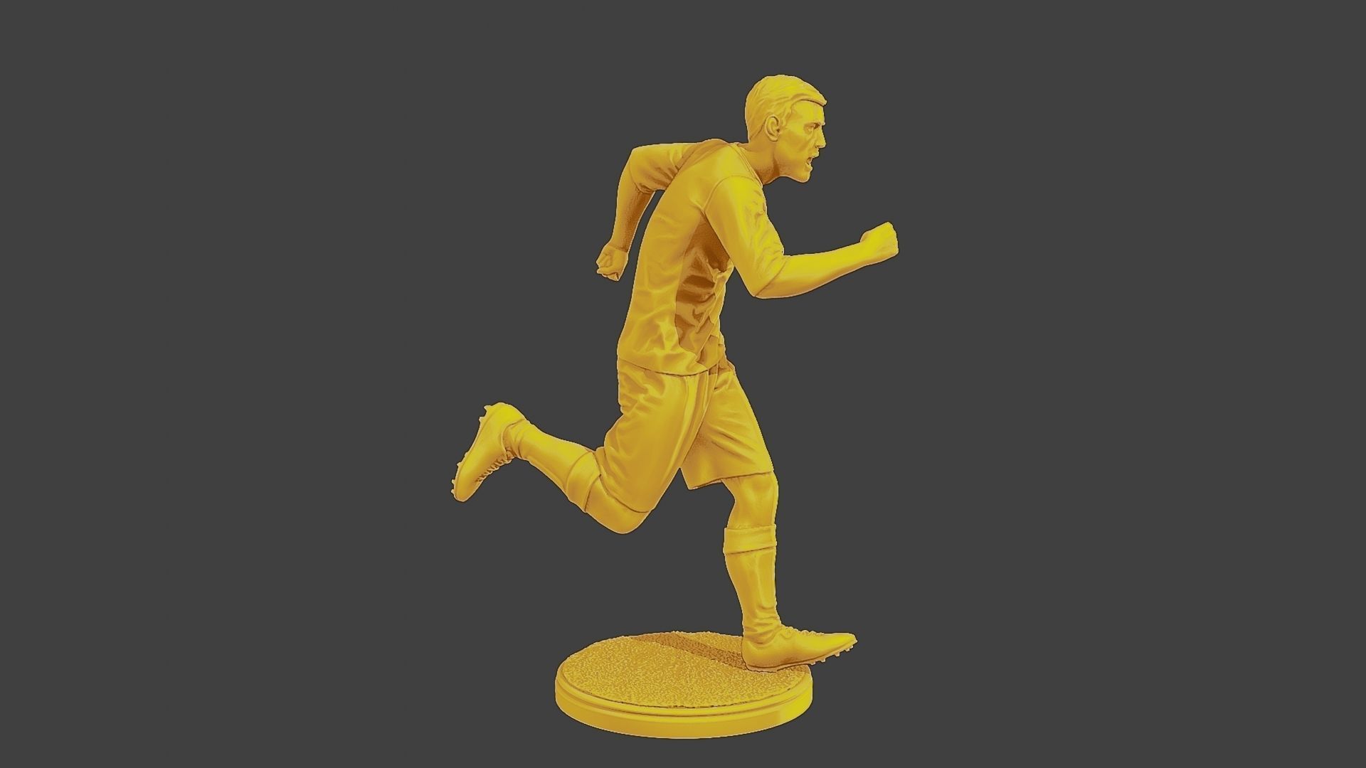 Soccer Player SP 041 3D print model_9