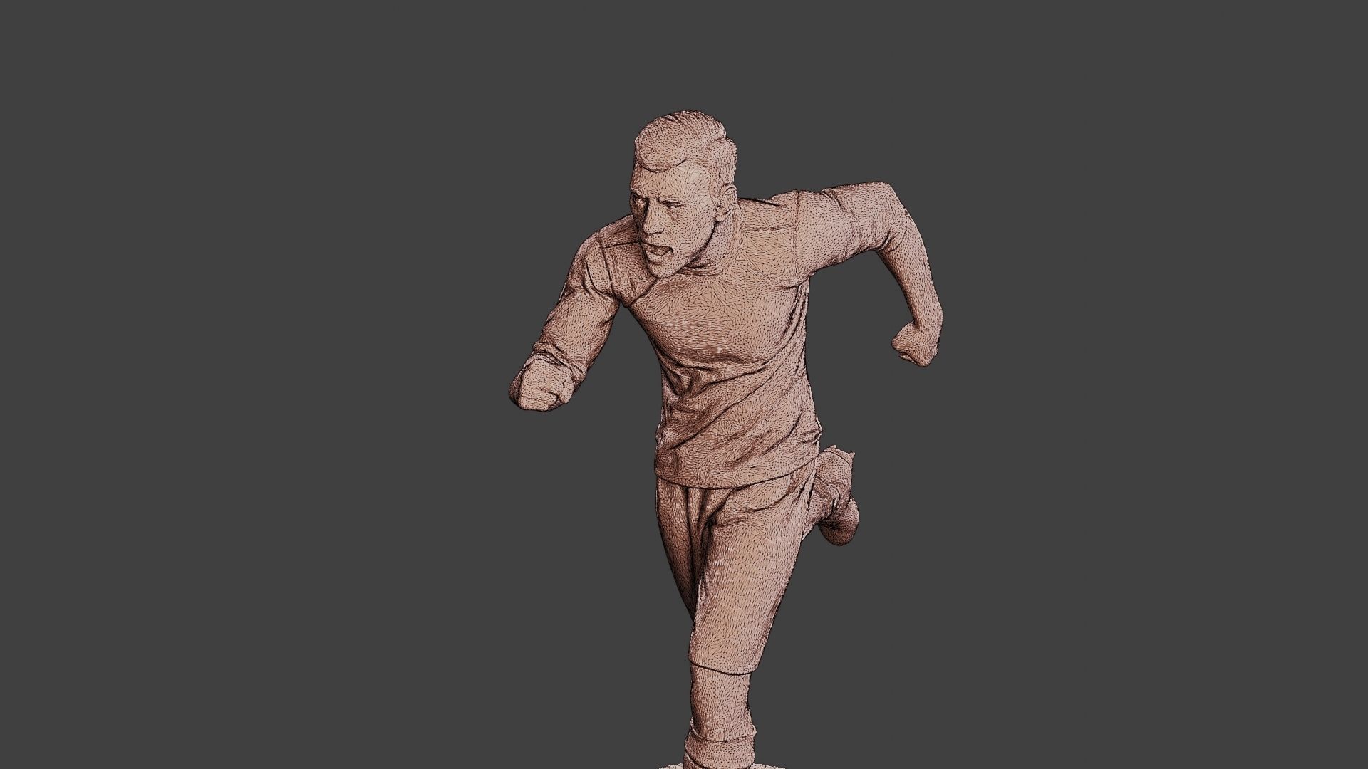 Soccer Player SP 041 3D print model_12
