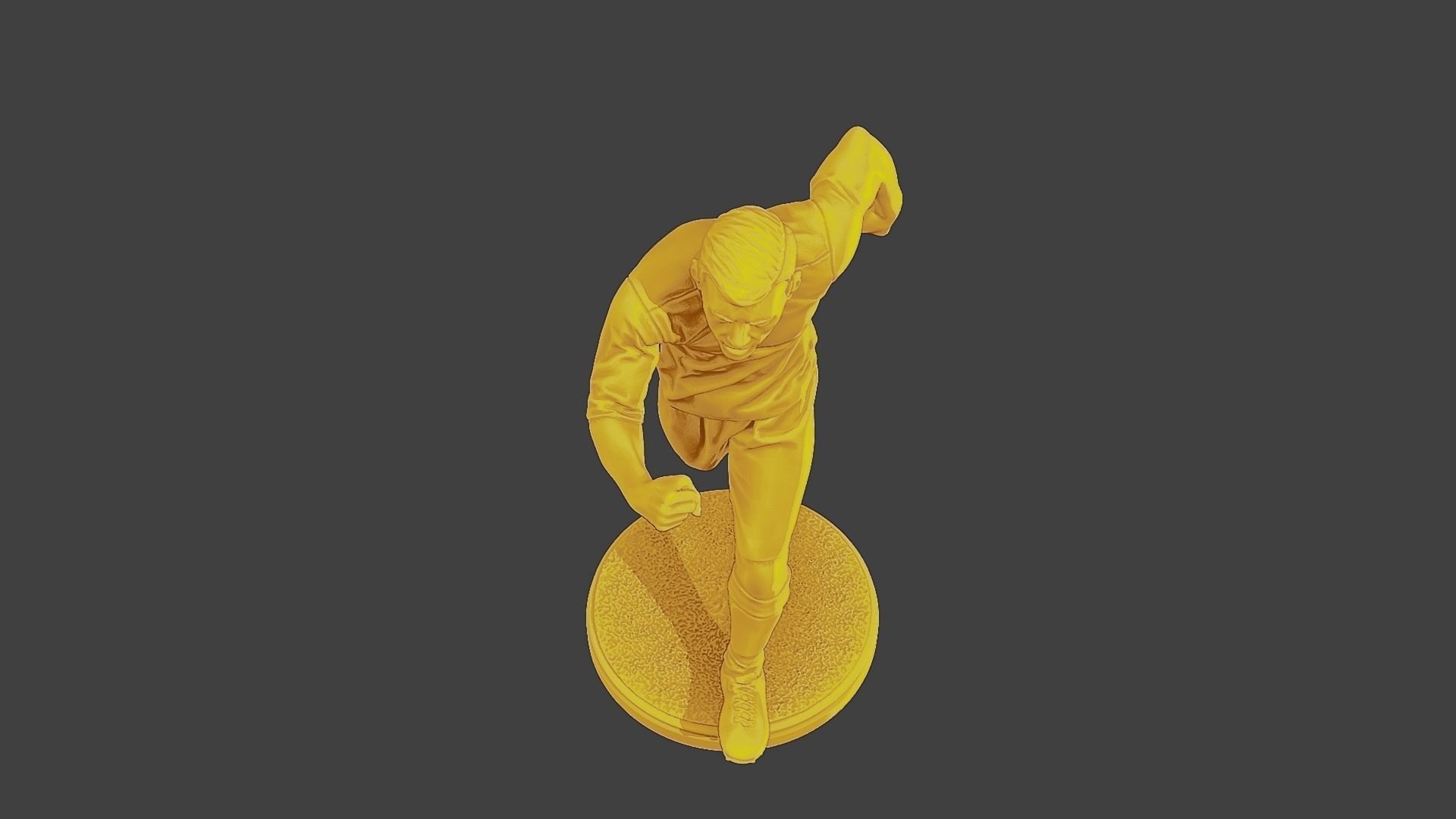 Soccer Player SP 041 3D print model_14