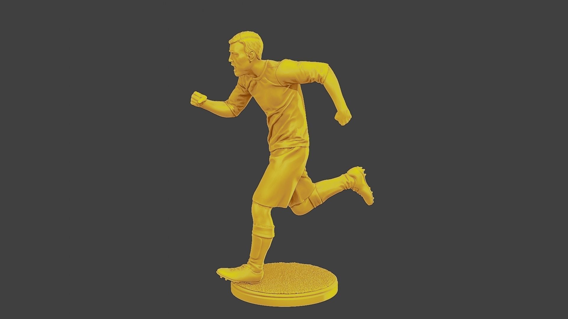 Soccer Player SP 041 3D print model_3