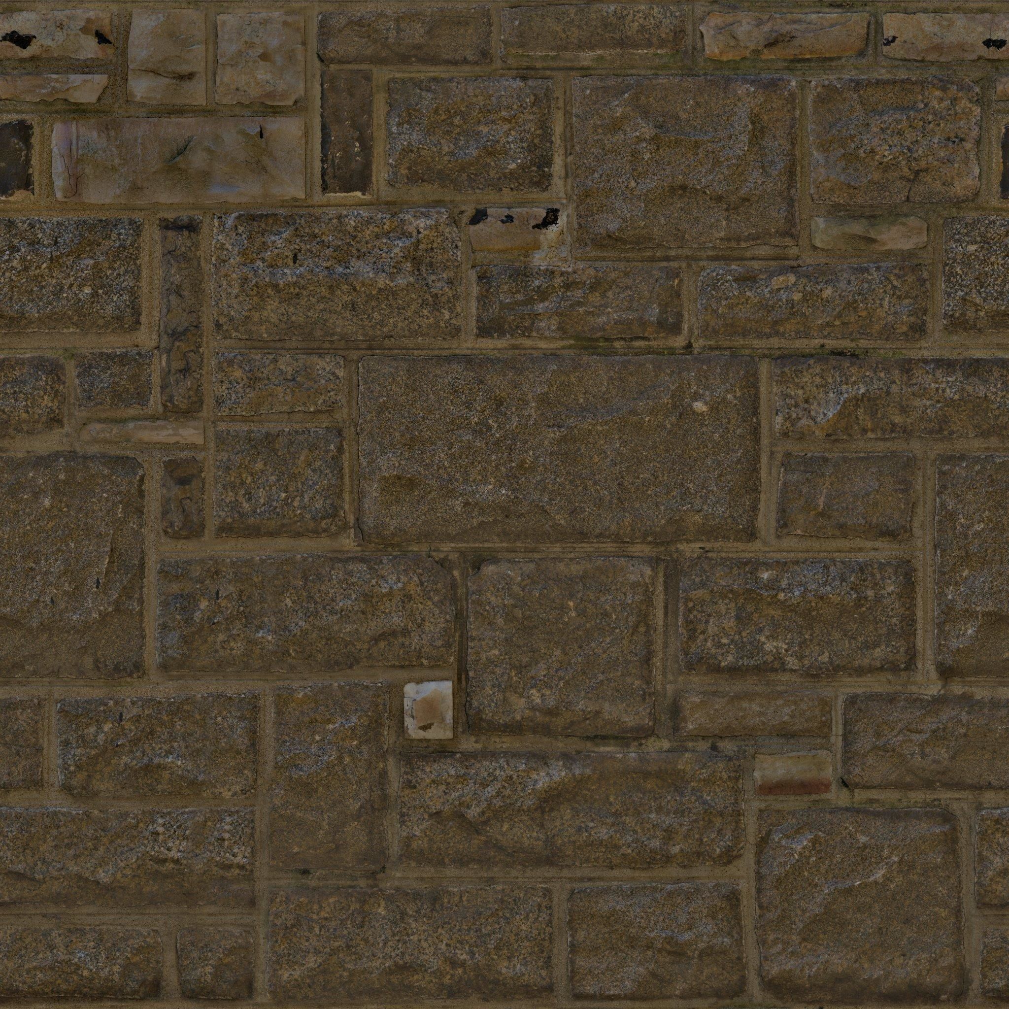 Church Low Poly at night Low-poly 3D model_2