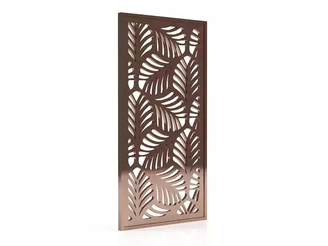 Decorative Pattern CNC Wall Partition 3d Panel 002