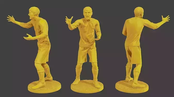Soccer Player SP 043 3D print model