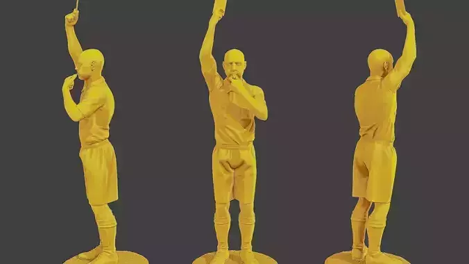 Soccer Player SP 044 3D print model