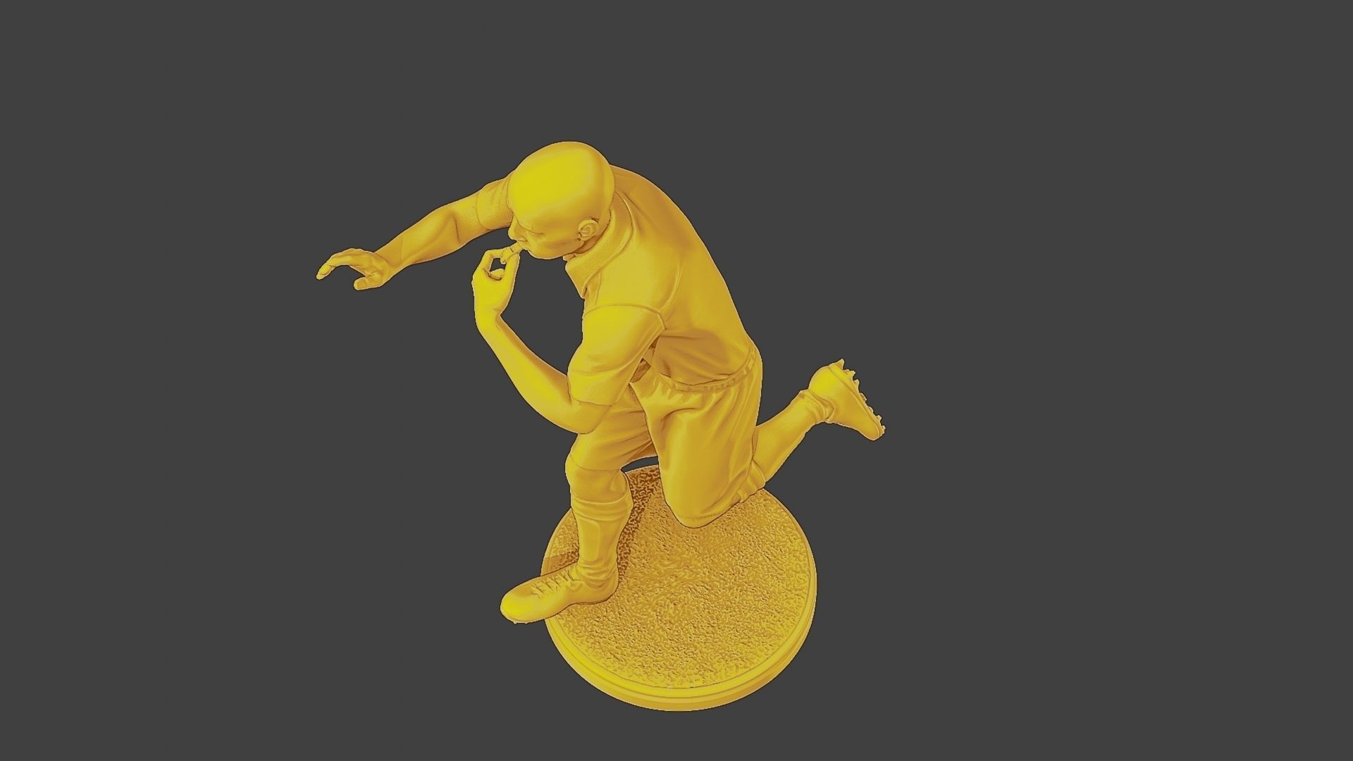 Soccer Player SP 045 3D print model_15