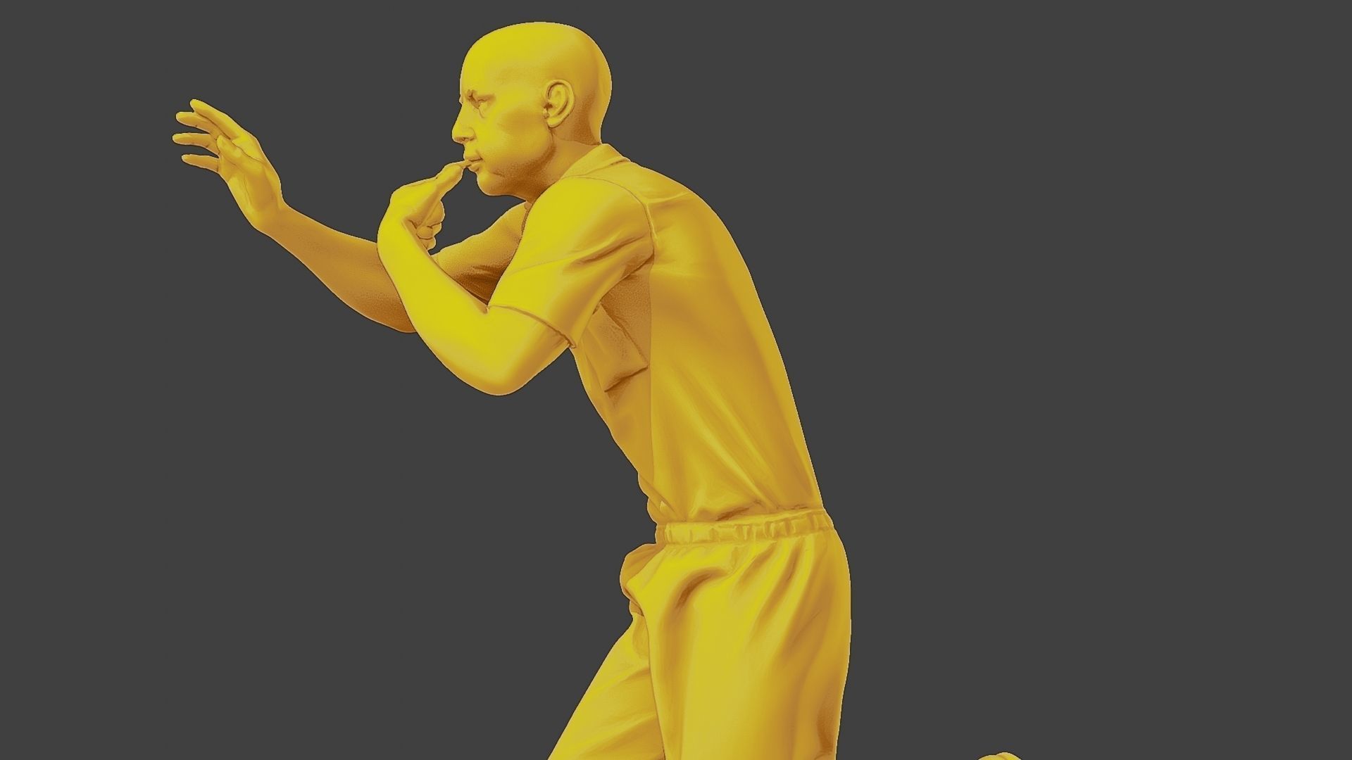 Soccer Player SP 045 3D print model_17