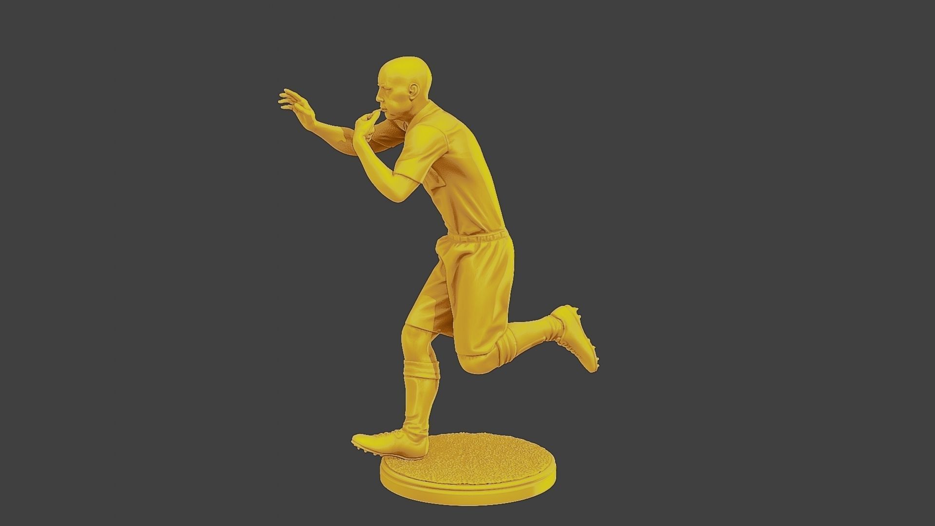 Soccer Player SP 045 3D print model_3