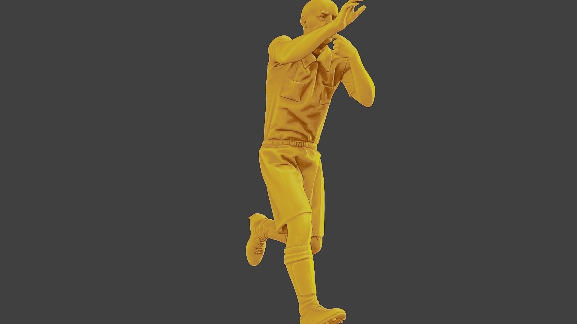 Soccer Player SP 045 3D print model_13