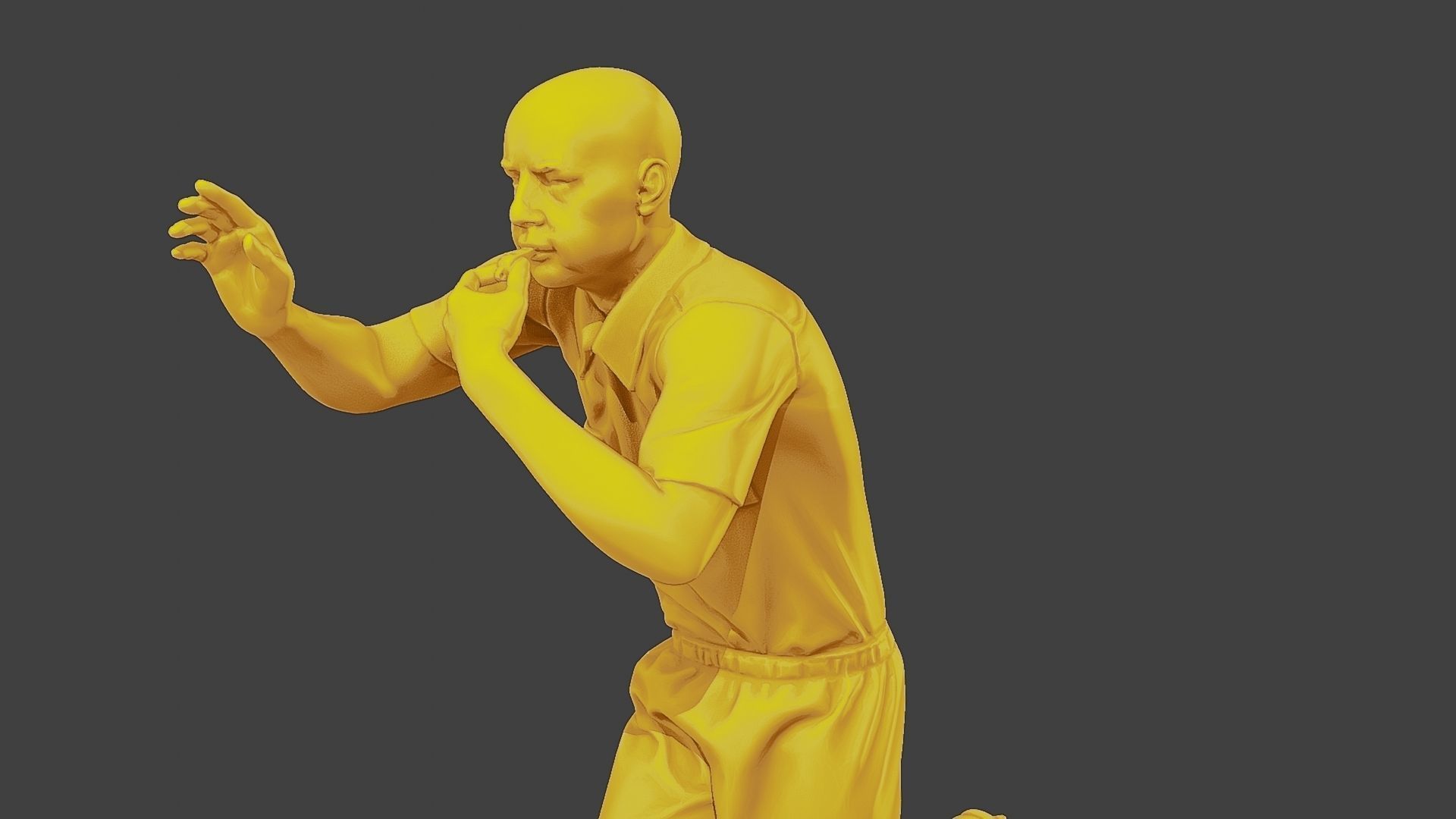 Soccer Player SP 045 3D print model_18