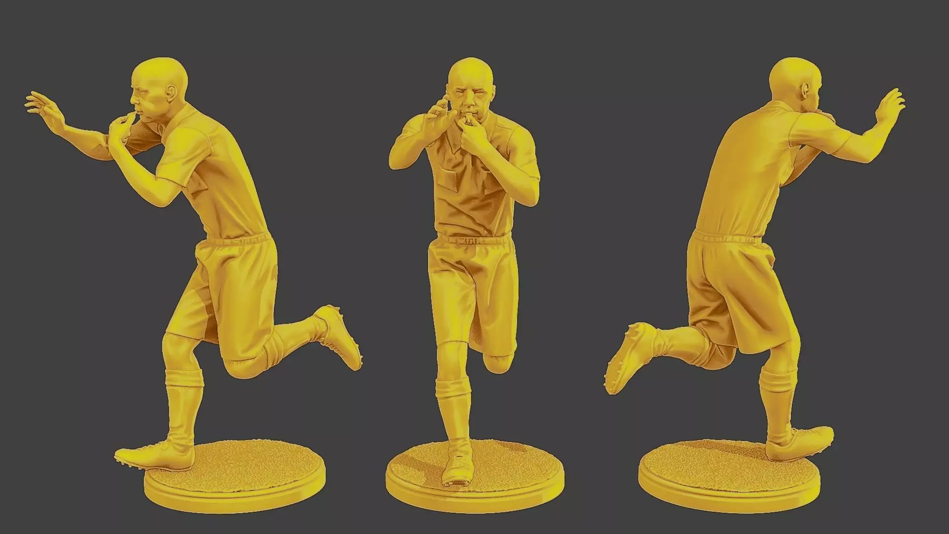 Soccer Player SP 045 3D print model_0