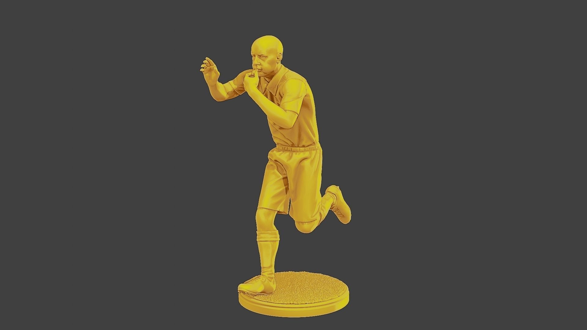 Soccer Player SP 045 3D print model_2