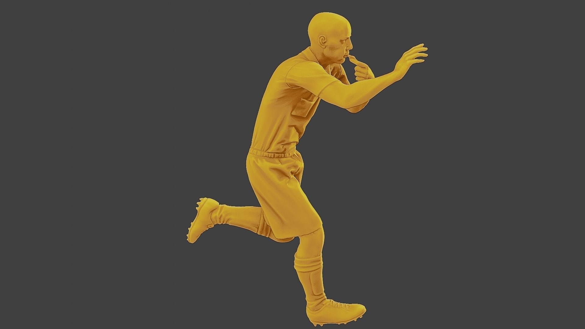 Soccer Player SP 045 3D print model_30