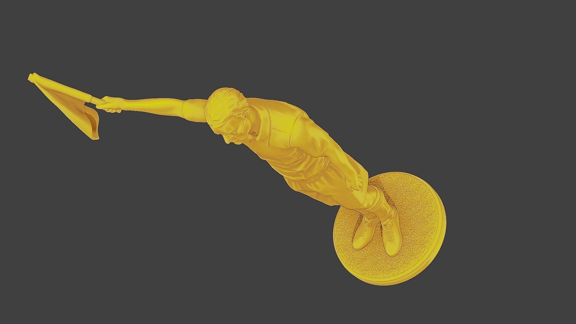 Soccer Player SP 046 3D print model_15