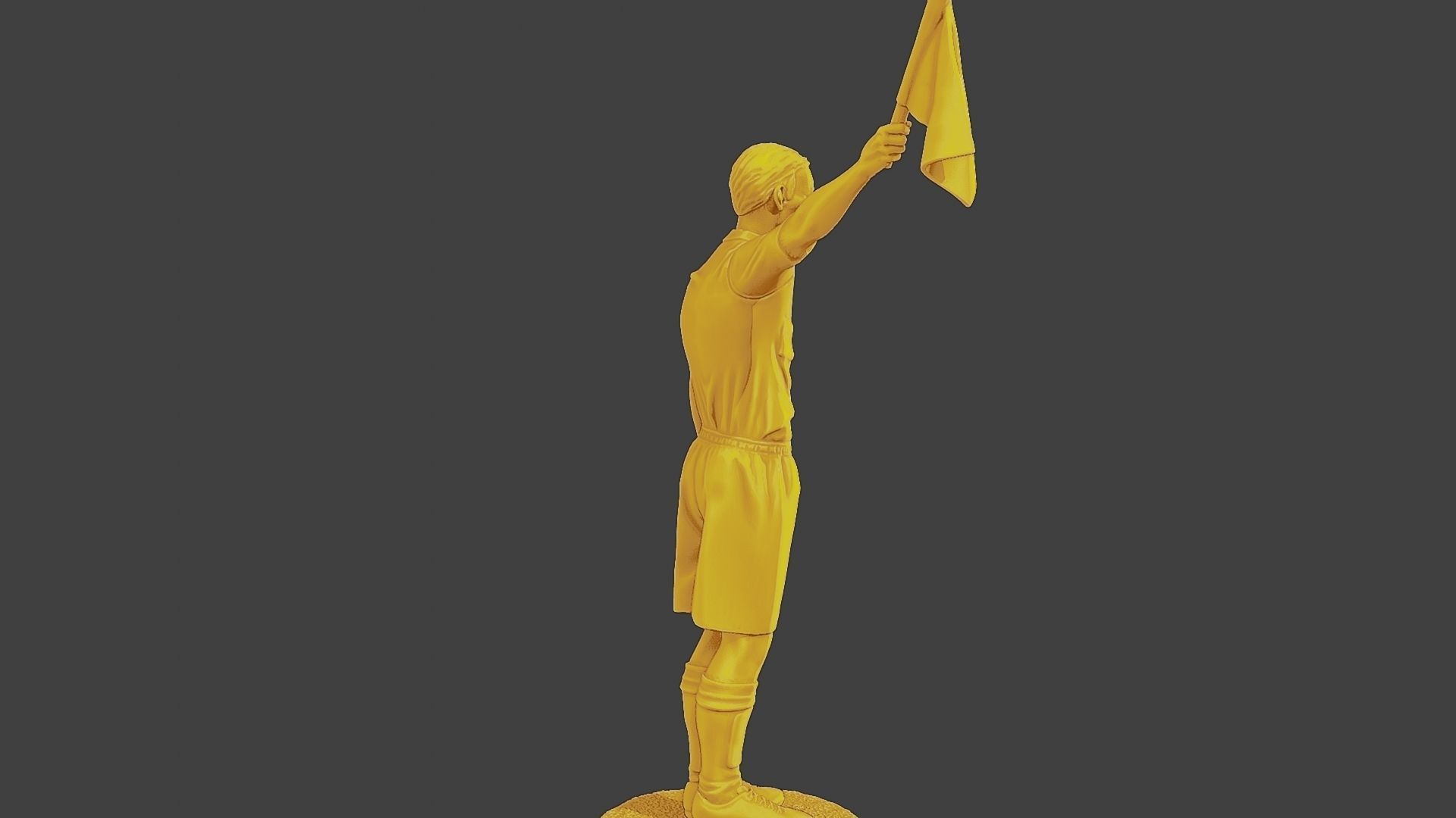 Soccer Player SP 046 3D print model_8