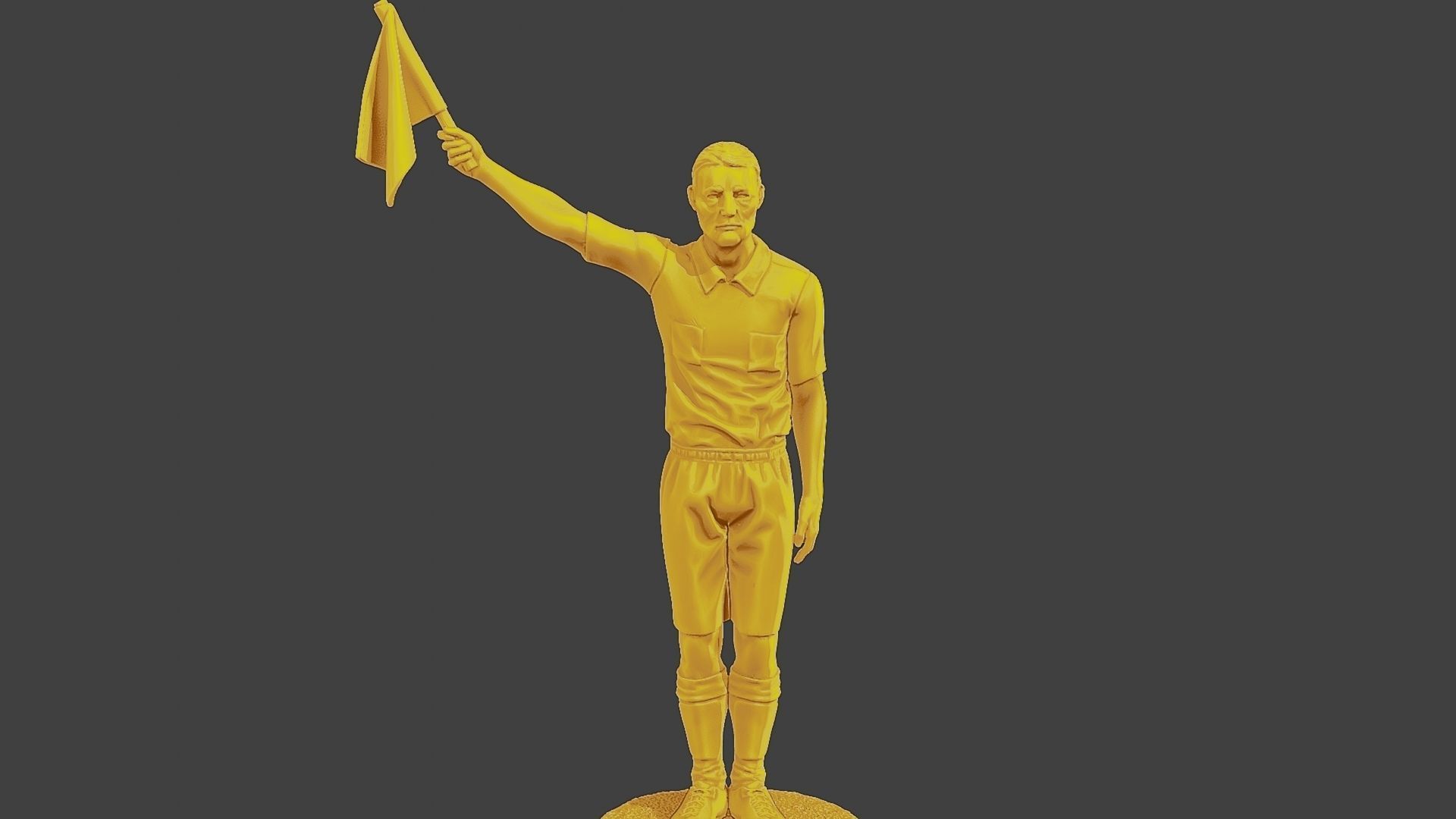 Soccer Player SP 046 3D print model_11