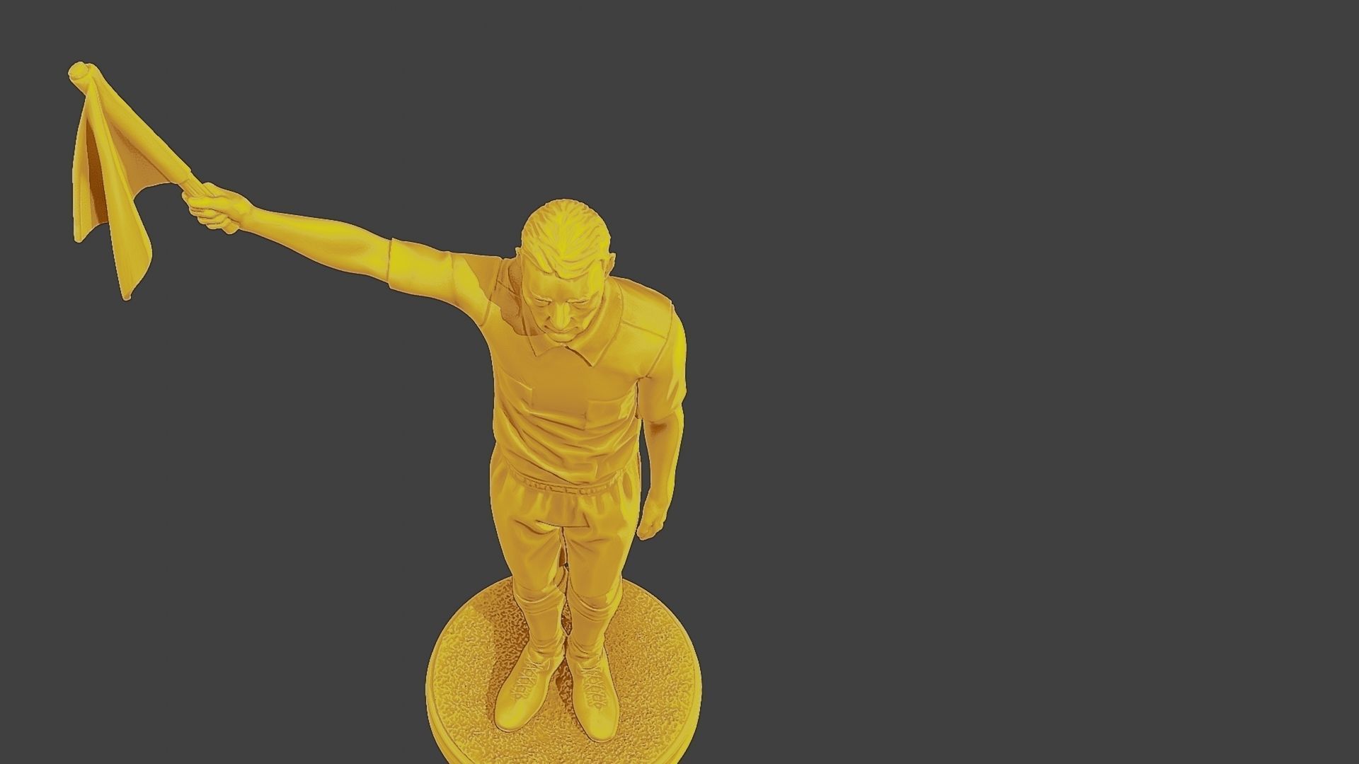 Soccer Player SP 046 3D print model_14