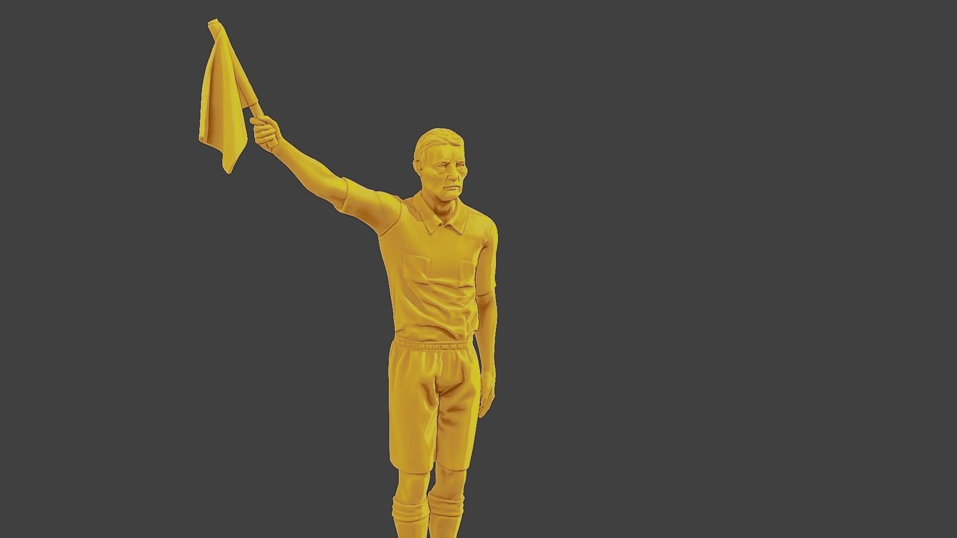Soccer Player SP 046 3D print model_19