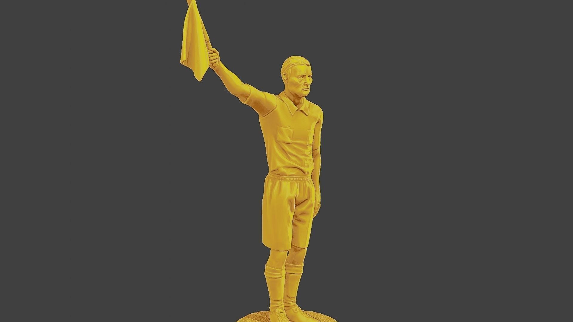 Soccer Player SP 046 3D print model_10