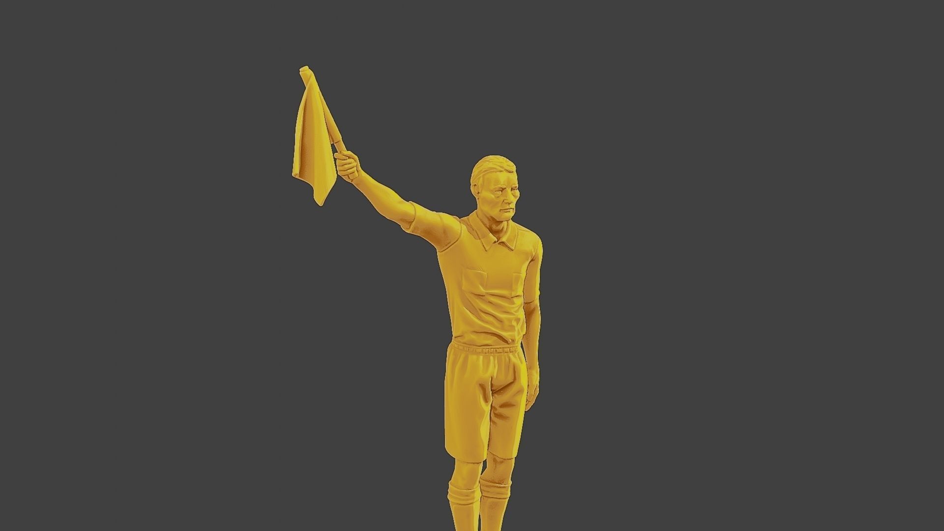 Soccer Player SP 046 3D print model_26