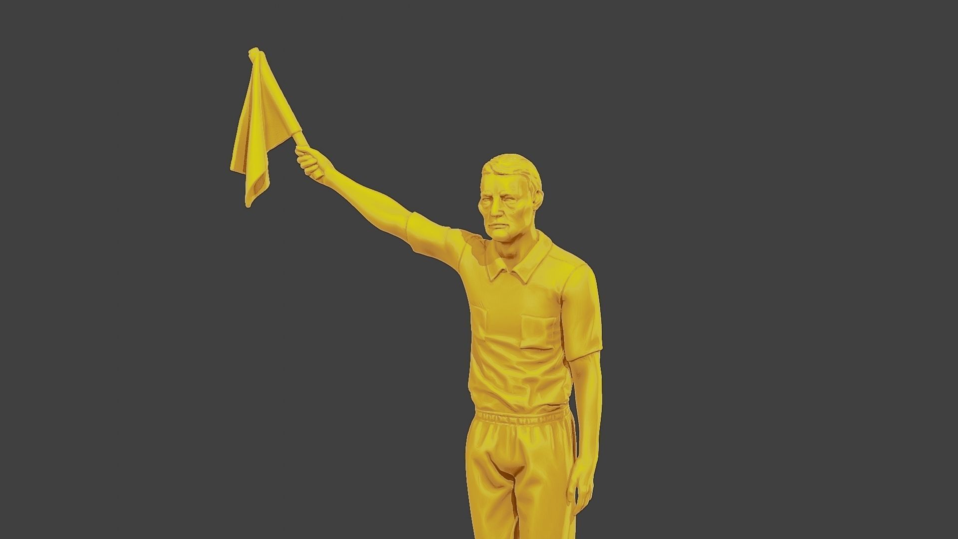 Soccer Player SP 046 3D print model_18