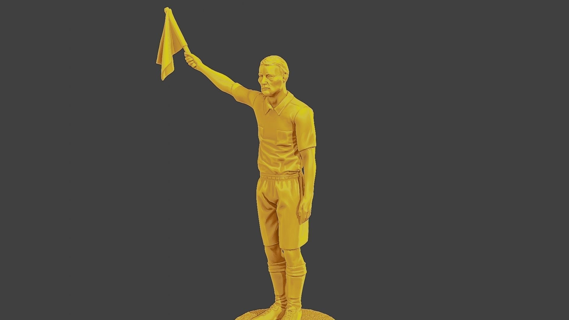 Soccer Player SP 046 3D print model_2