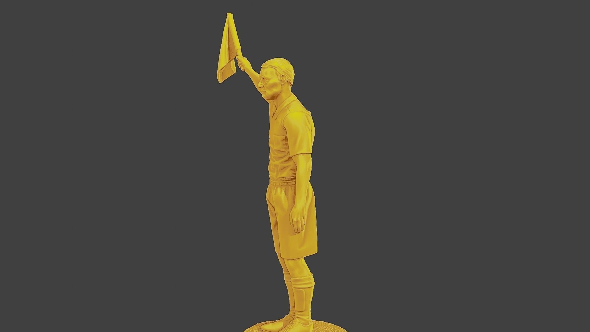 Soccer Player SP 046 3D print model_3