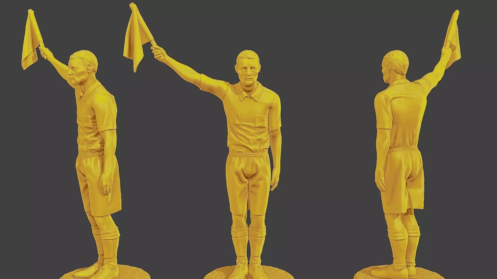 Soccer Player SP 046 3D print model_0