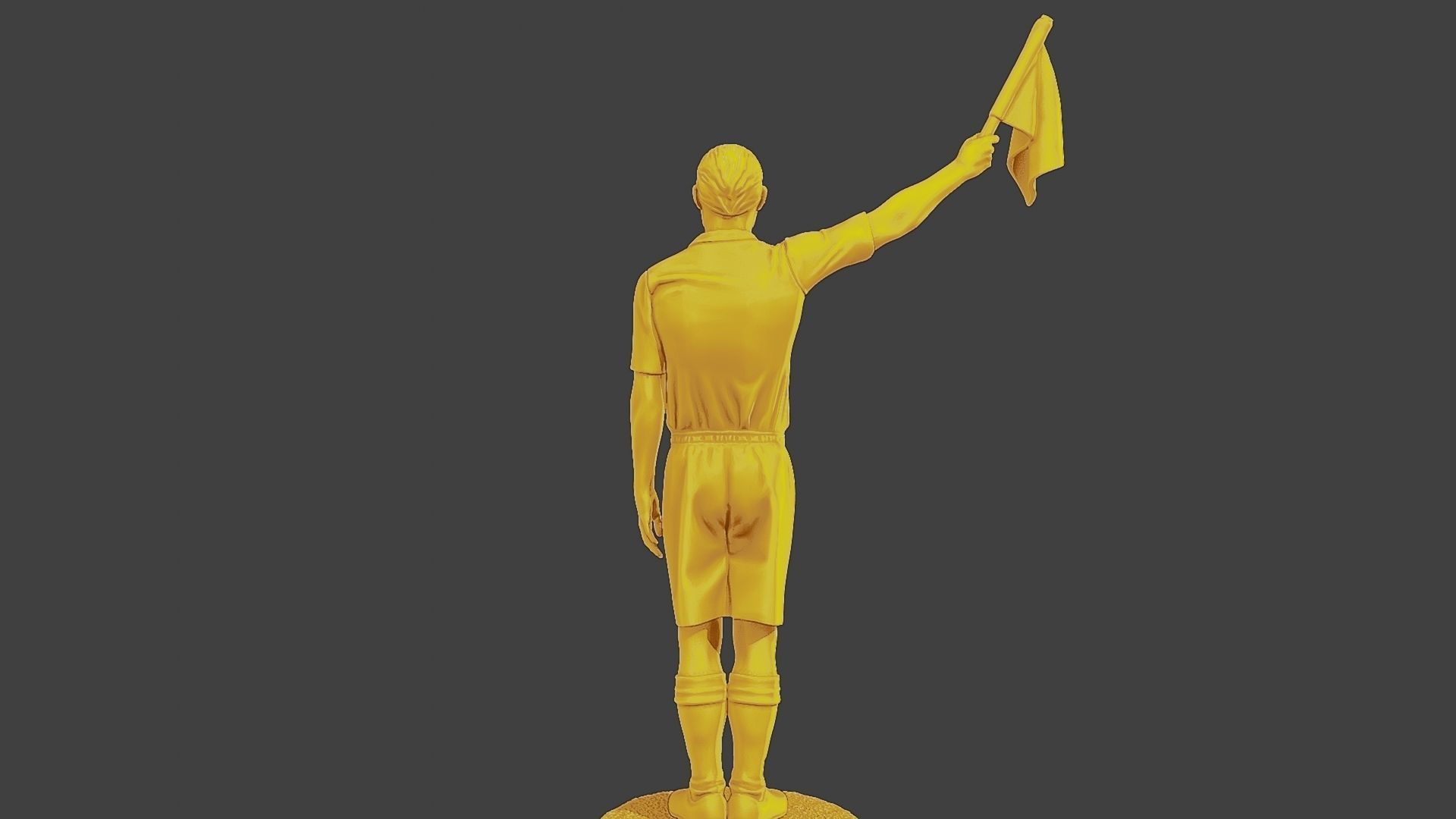 Soccer Player SP 046 3D print model_6