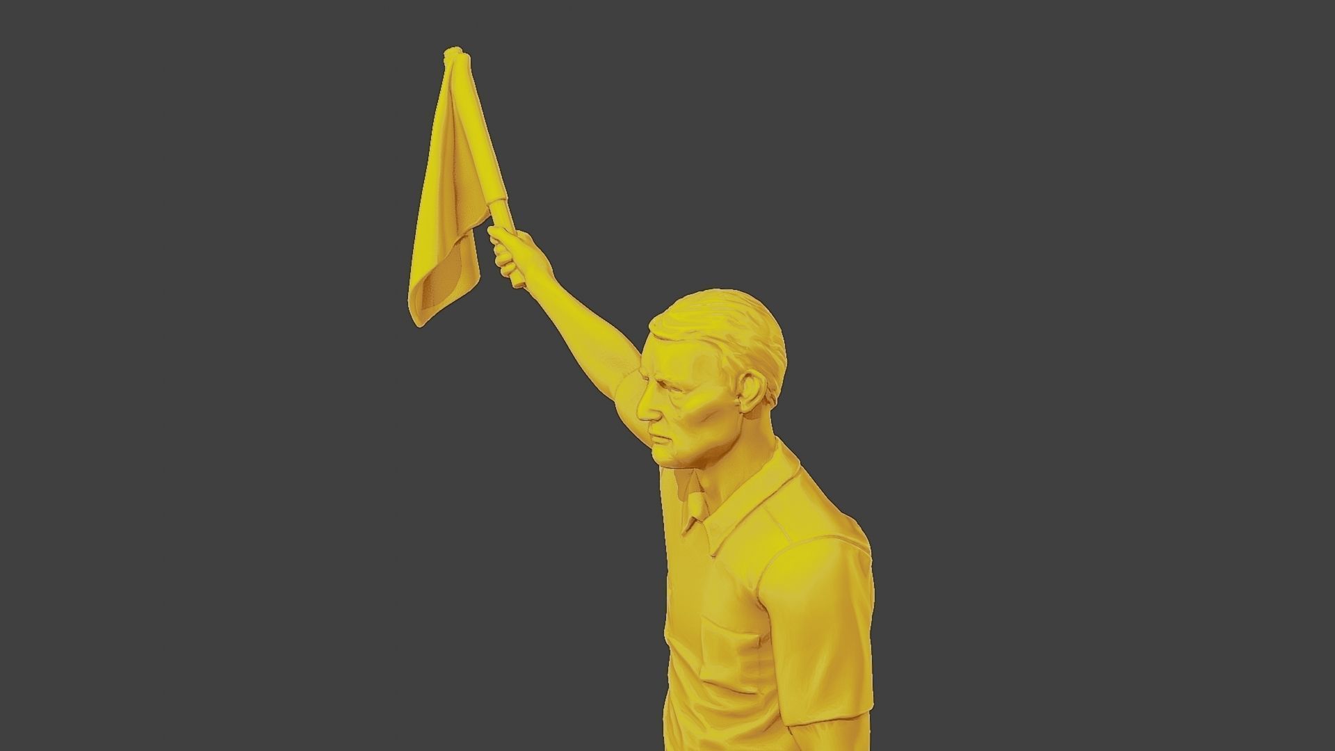 Soccer Player SP 046 3D print model_17