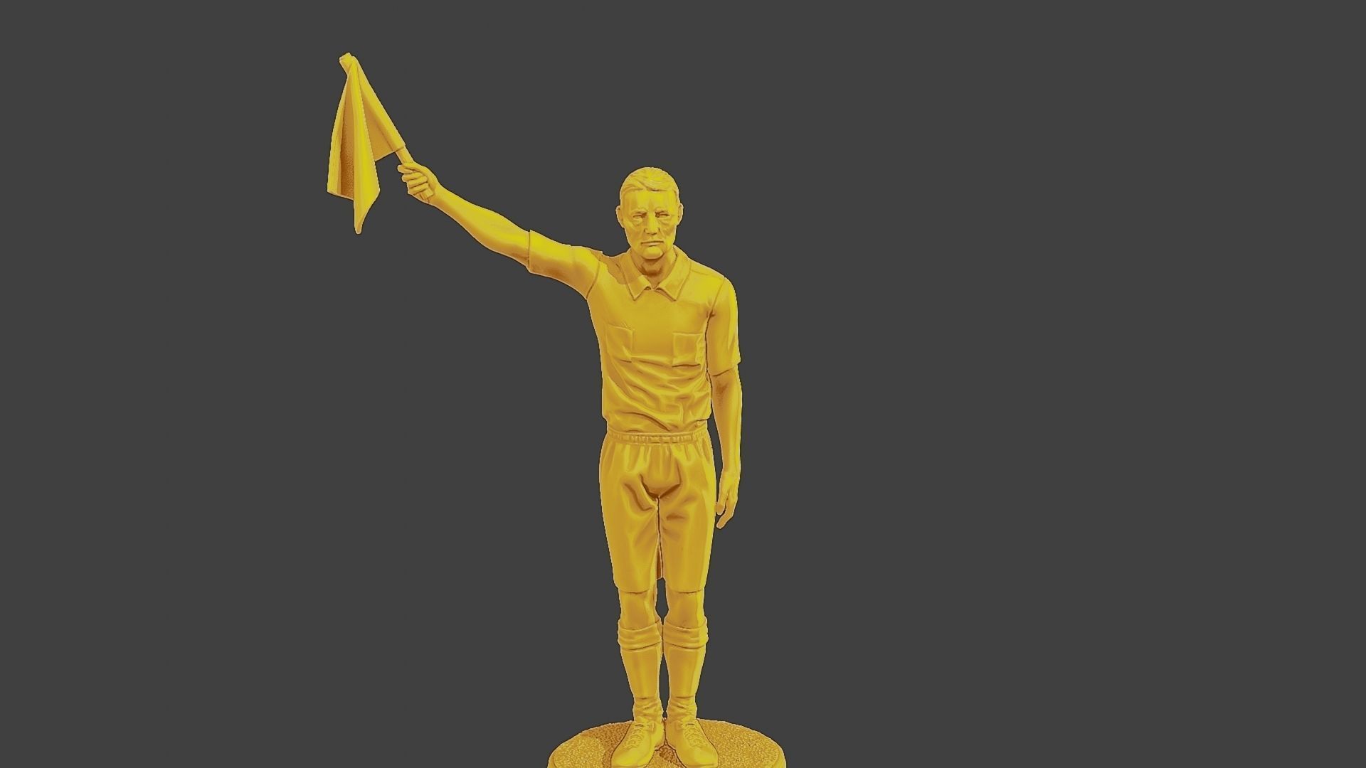 Soccer Player SP 046 3D print model_22