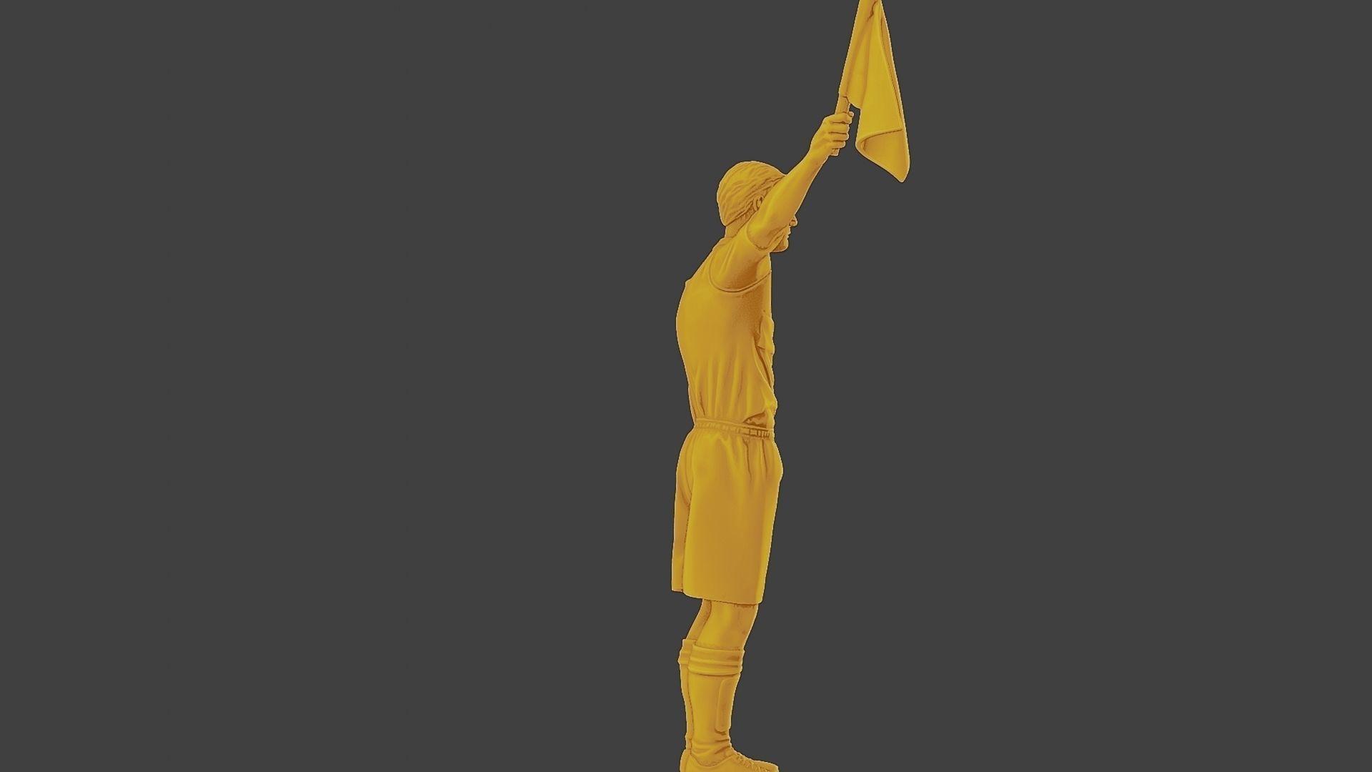 Soccer Player SP 046 3D print model_27
