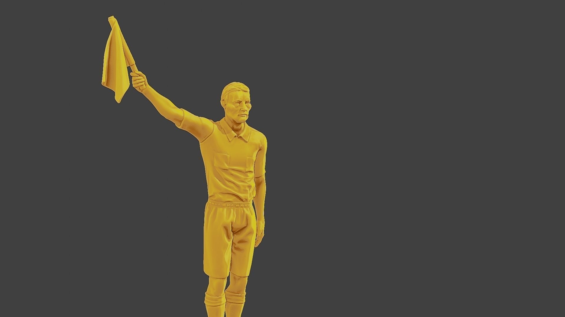 Soccer Player SP 046 3D print model_25